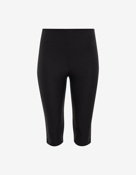 Slim Capri Black Pants