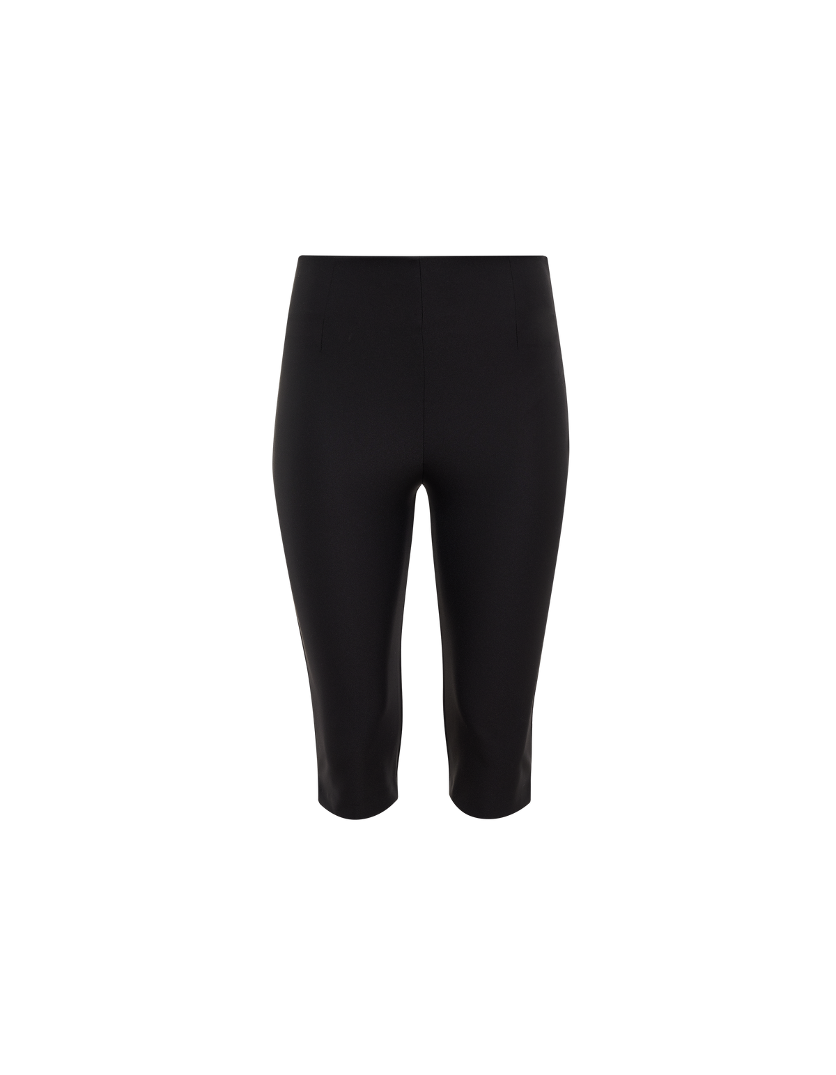 Slim Capri Black Pants