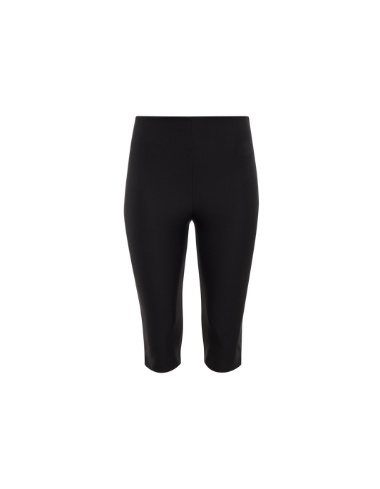 Slim Capri Black Pants