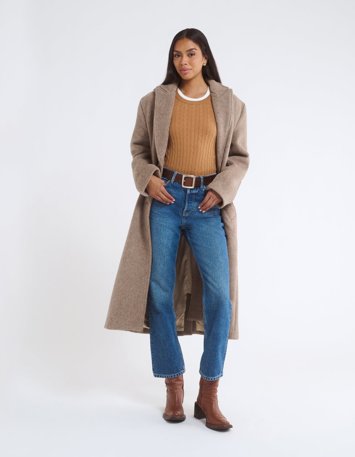 Polo Club Sweater | Camel