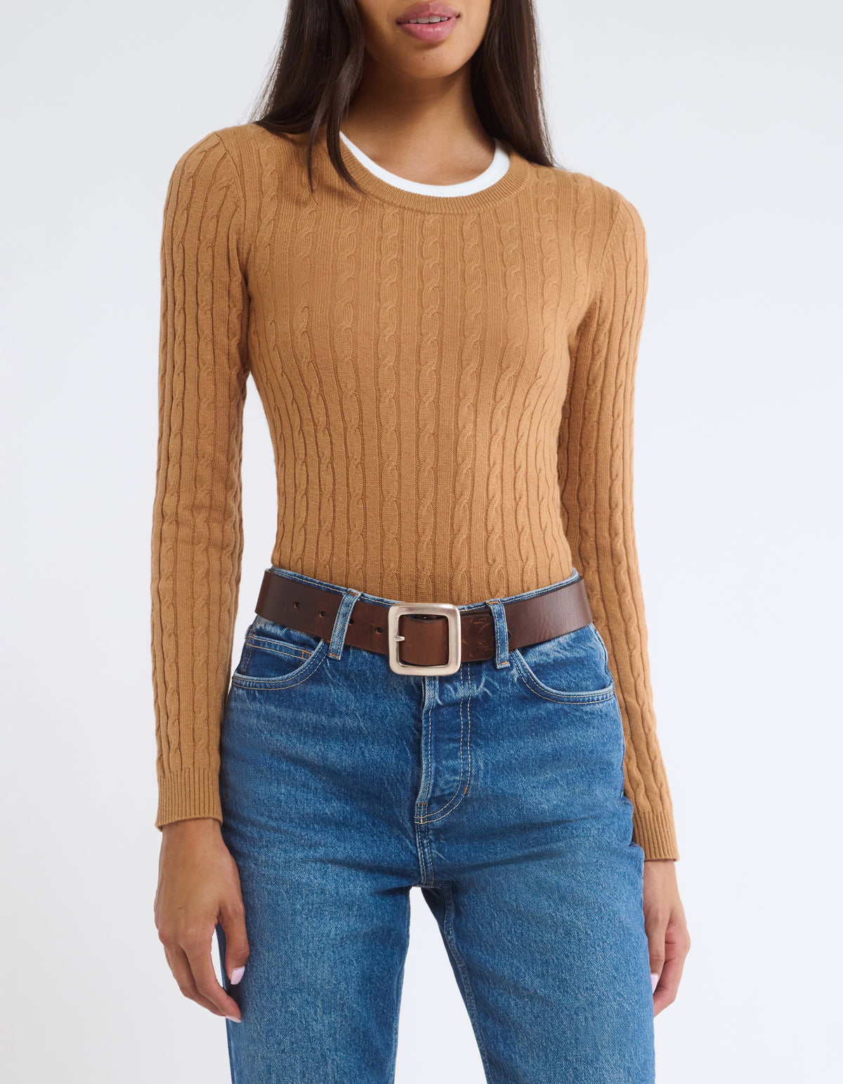 Polo Club Sweater | Camel