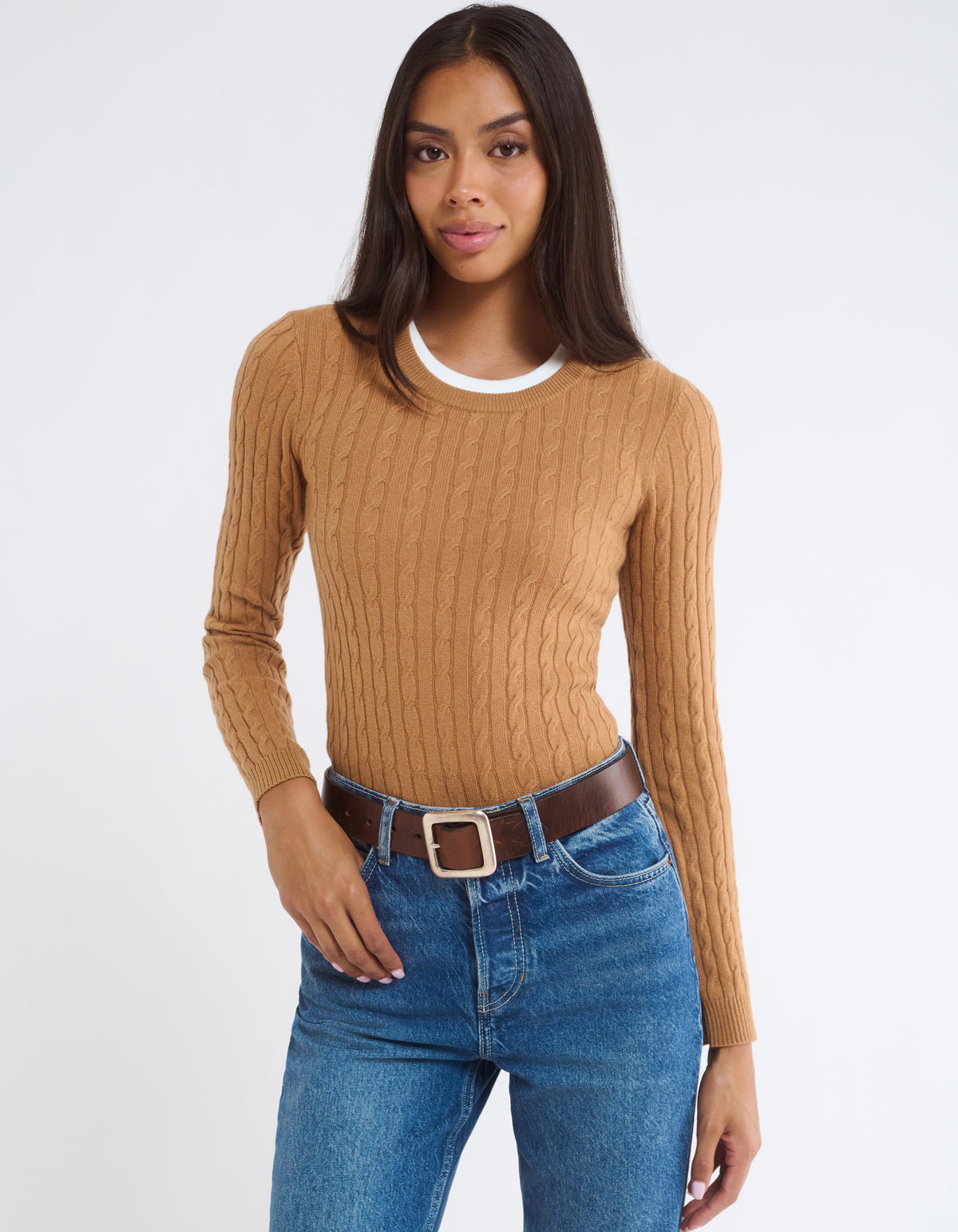 Polo Club Sweater | Camel