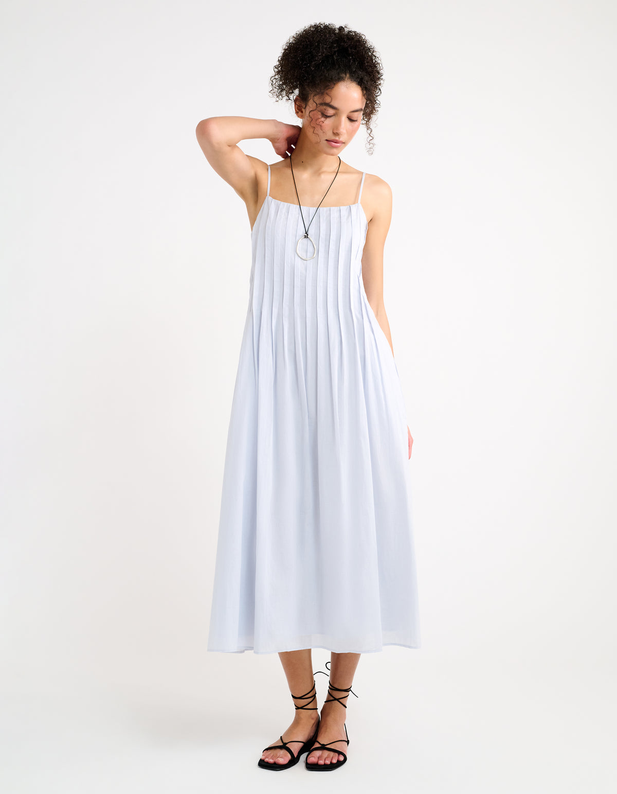 Poolside Midi Dress | Cornflower Blue