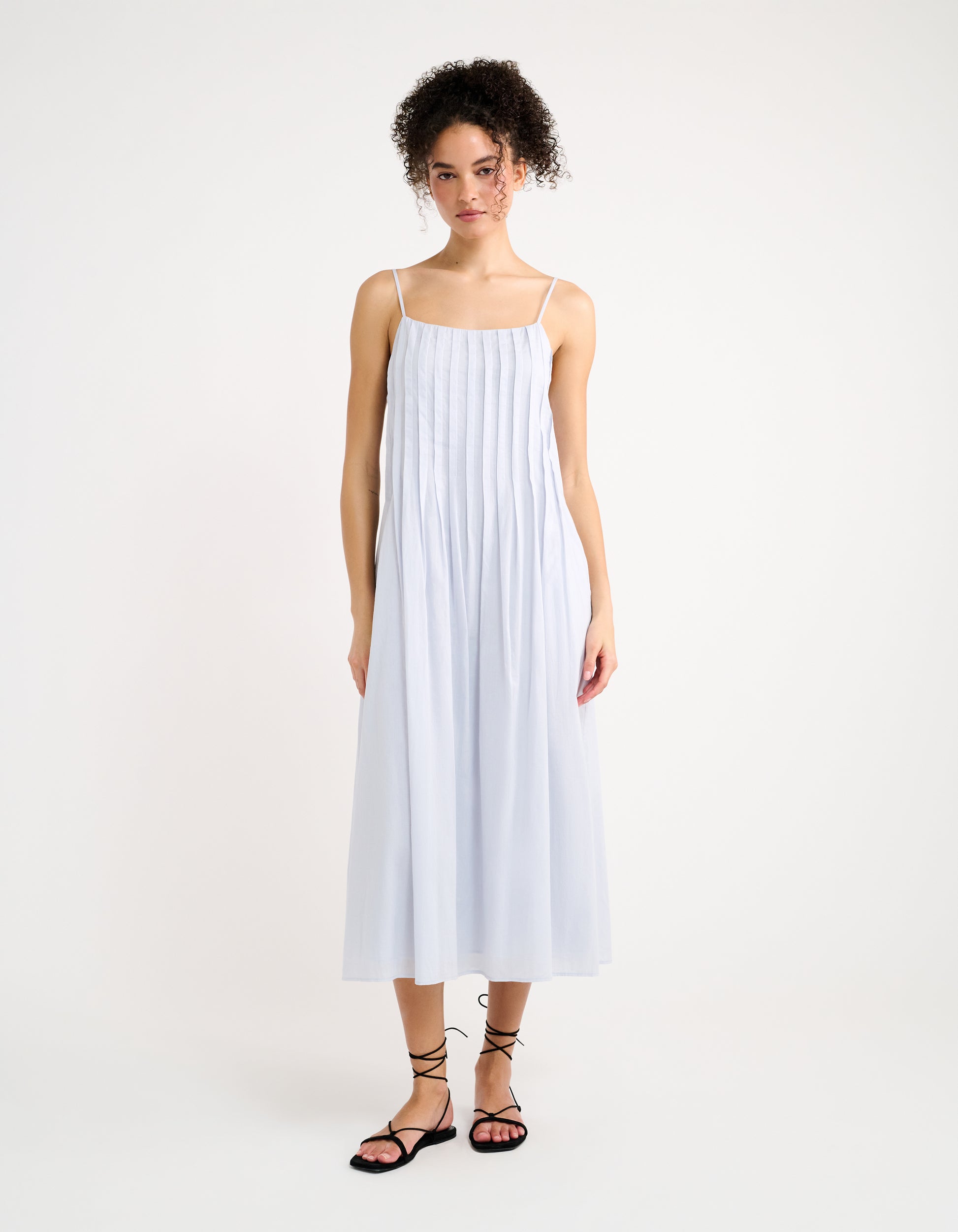 Poolside Midi Dress | Cornflower Blue | Size L Poolside Midi Dress | Cornflower Blue | Size L