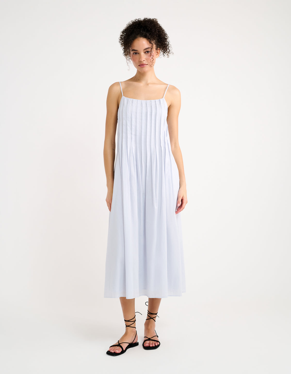 Poolside Midi Dress | Cornflower Blue