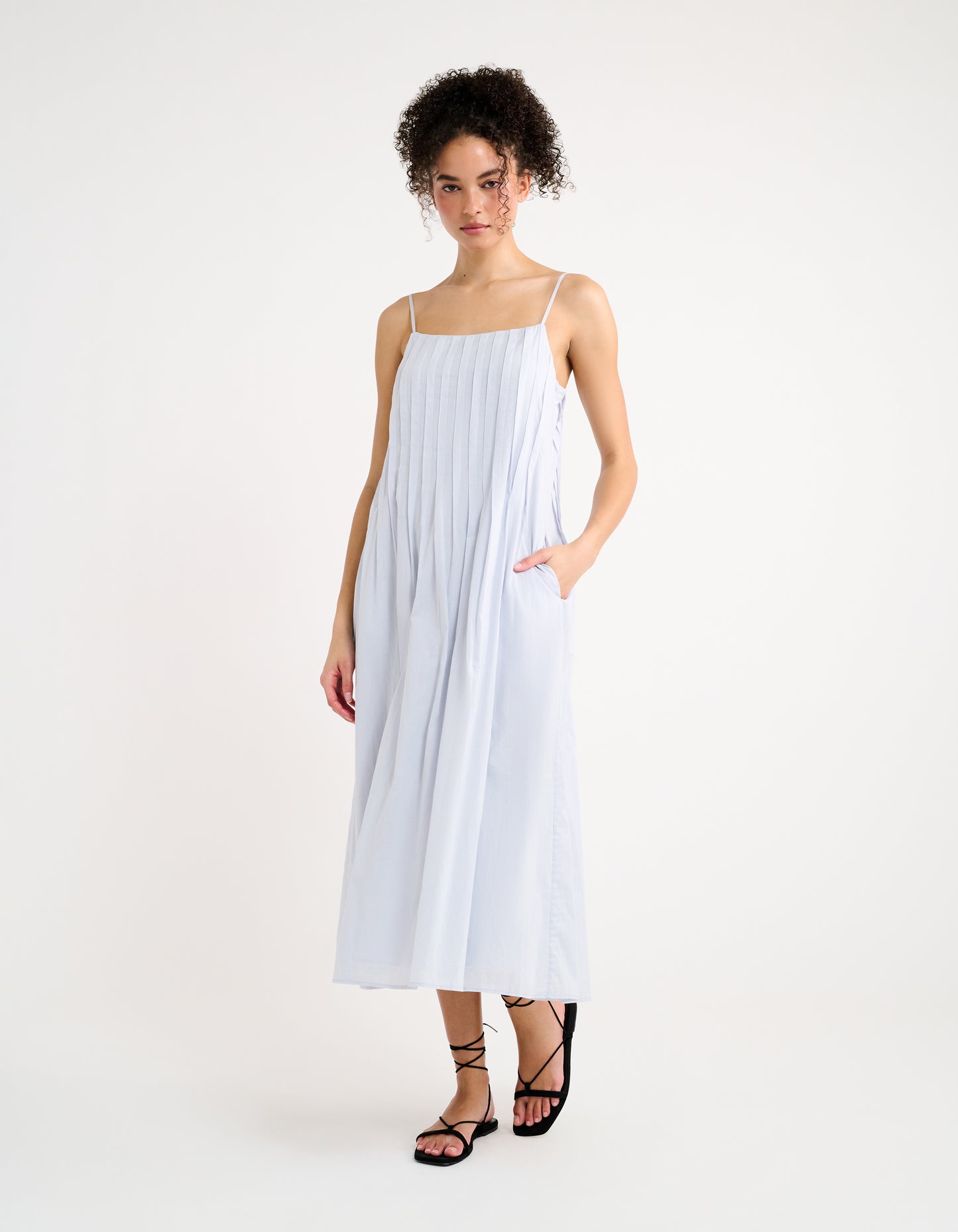 Poolside Midi Dress | Cornflower Blue