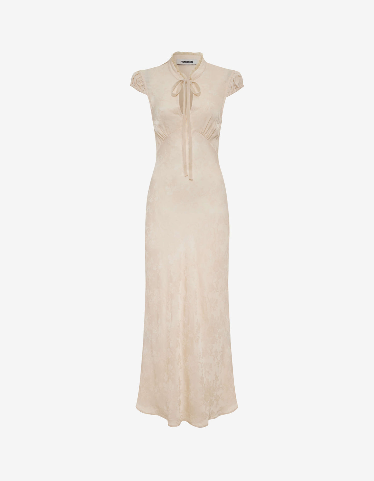 Portofino Maxi Dress | Ivory Jacquard