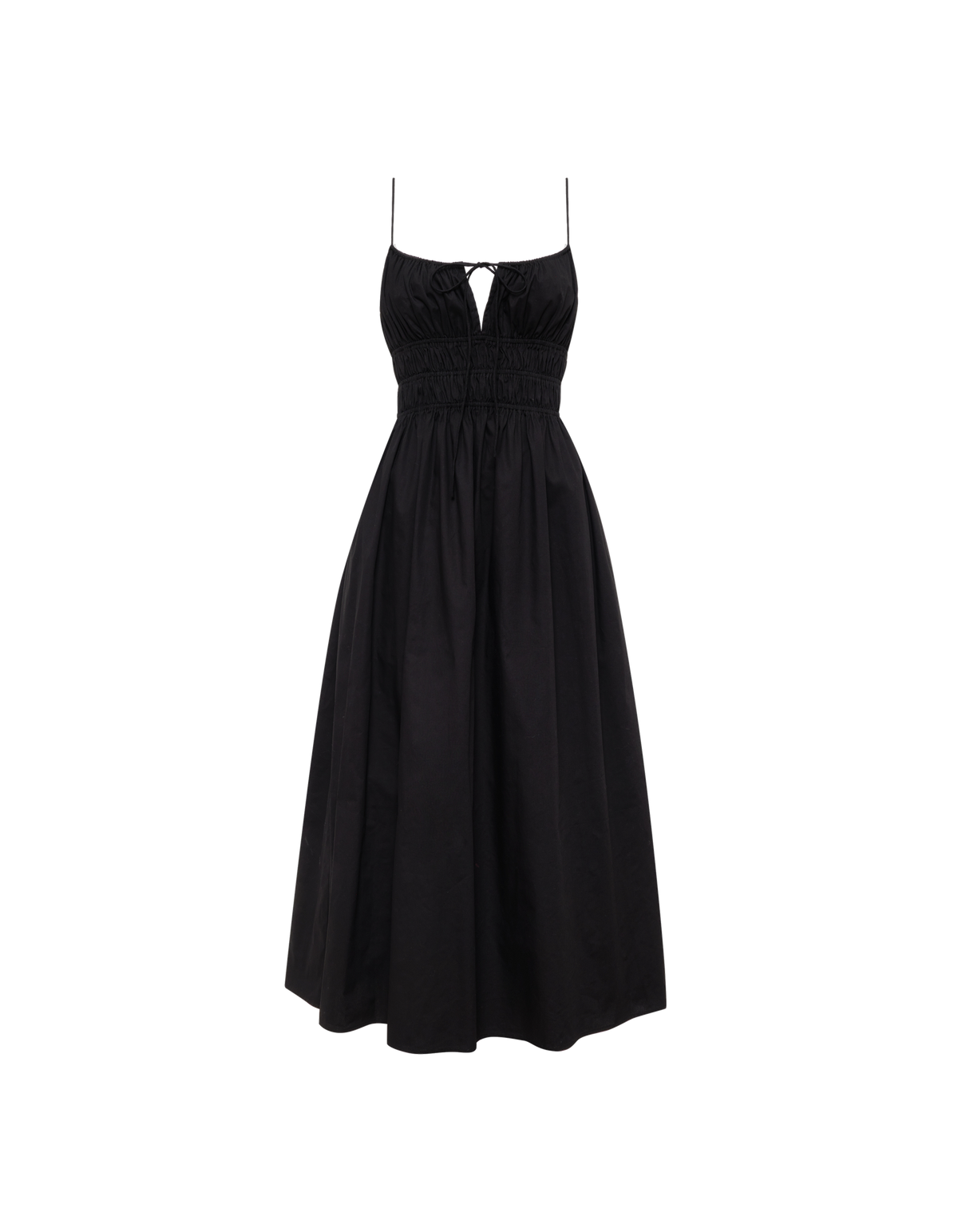 Positano Midi Dress | Black - Midi Dress