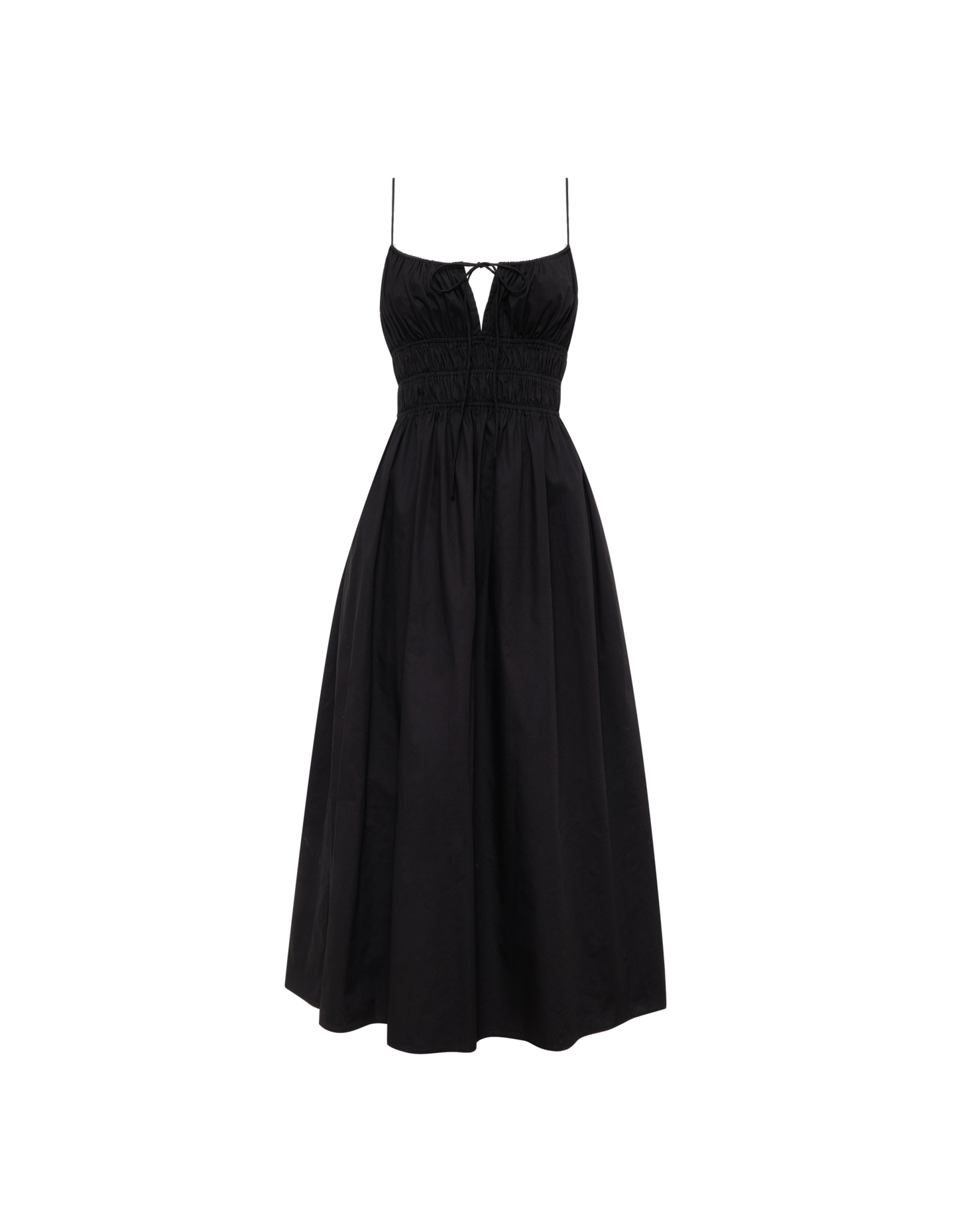Positano Midi Dress | Black - Midi Dress