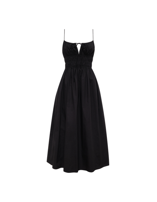 Positano Midi Dress | Black - Midi Dress