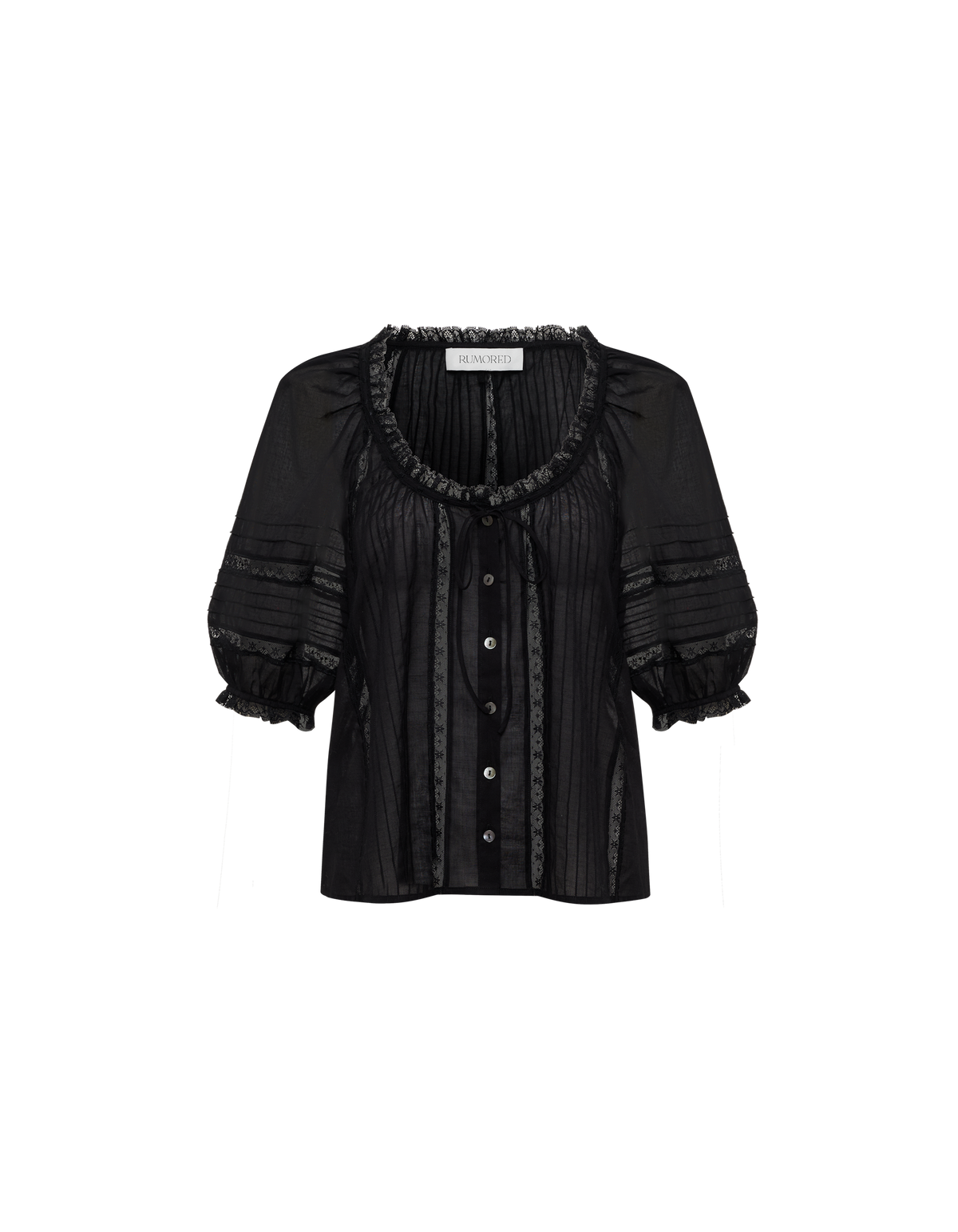 Prairie Blouse in Black