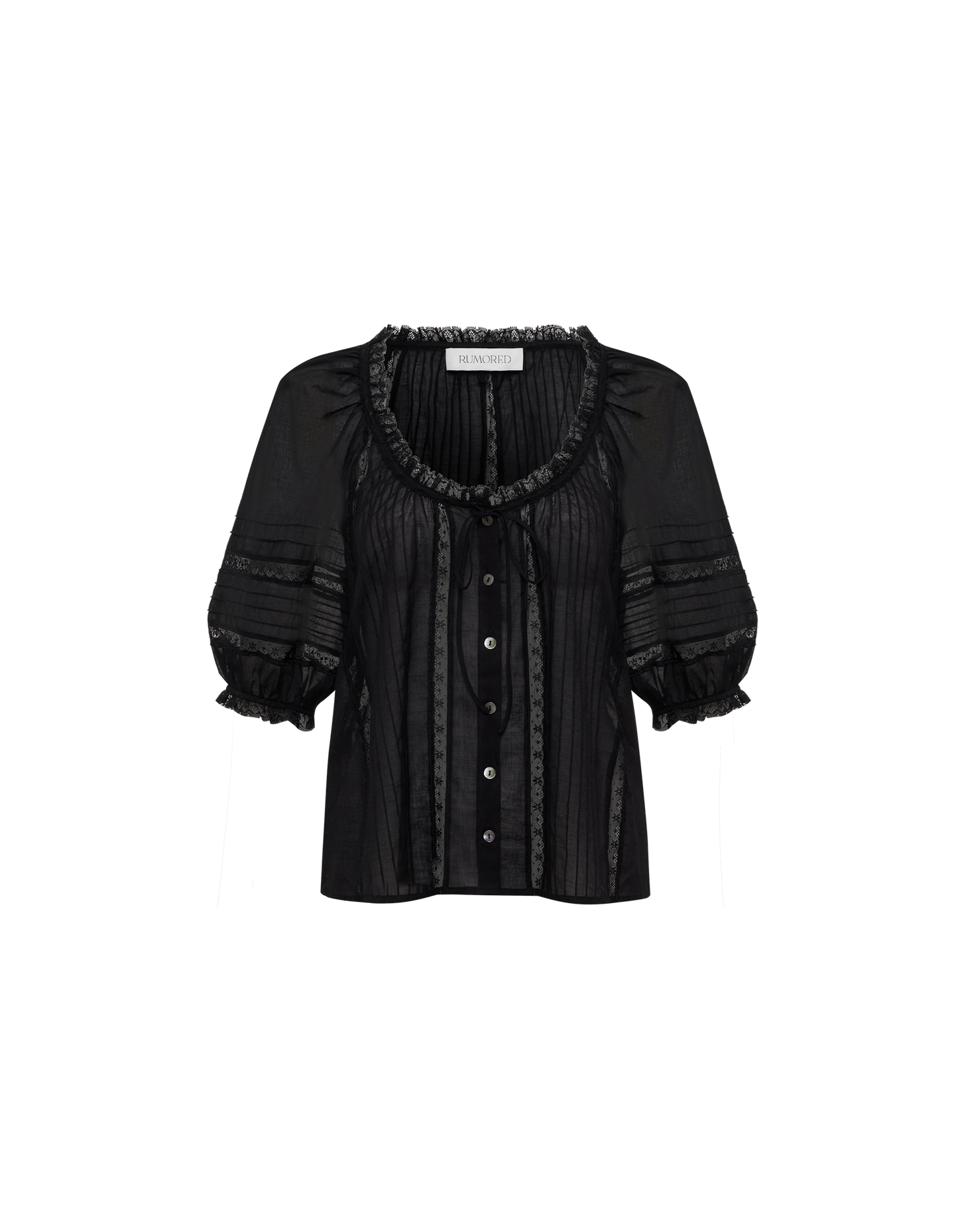 Prairie Blouse in Black