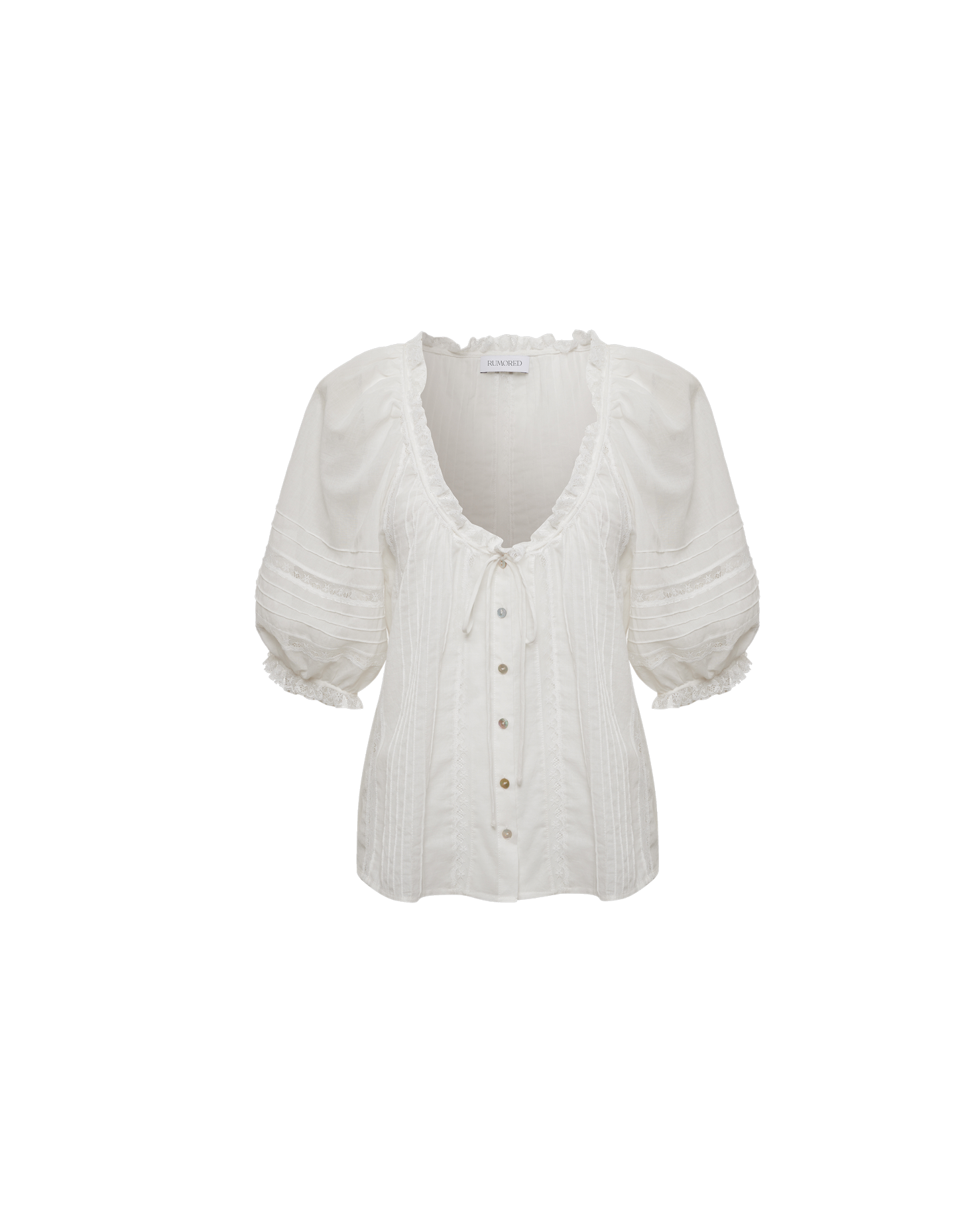 Prairie Blouse in White