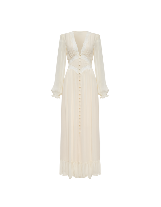 Promise Maxi Dress | Ivory
