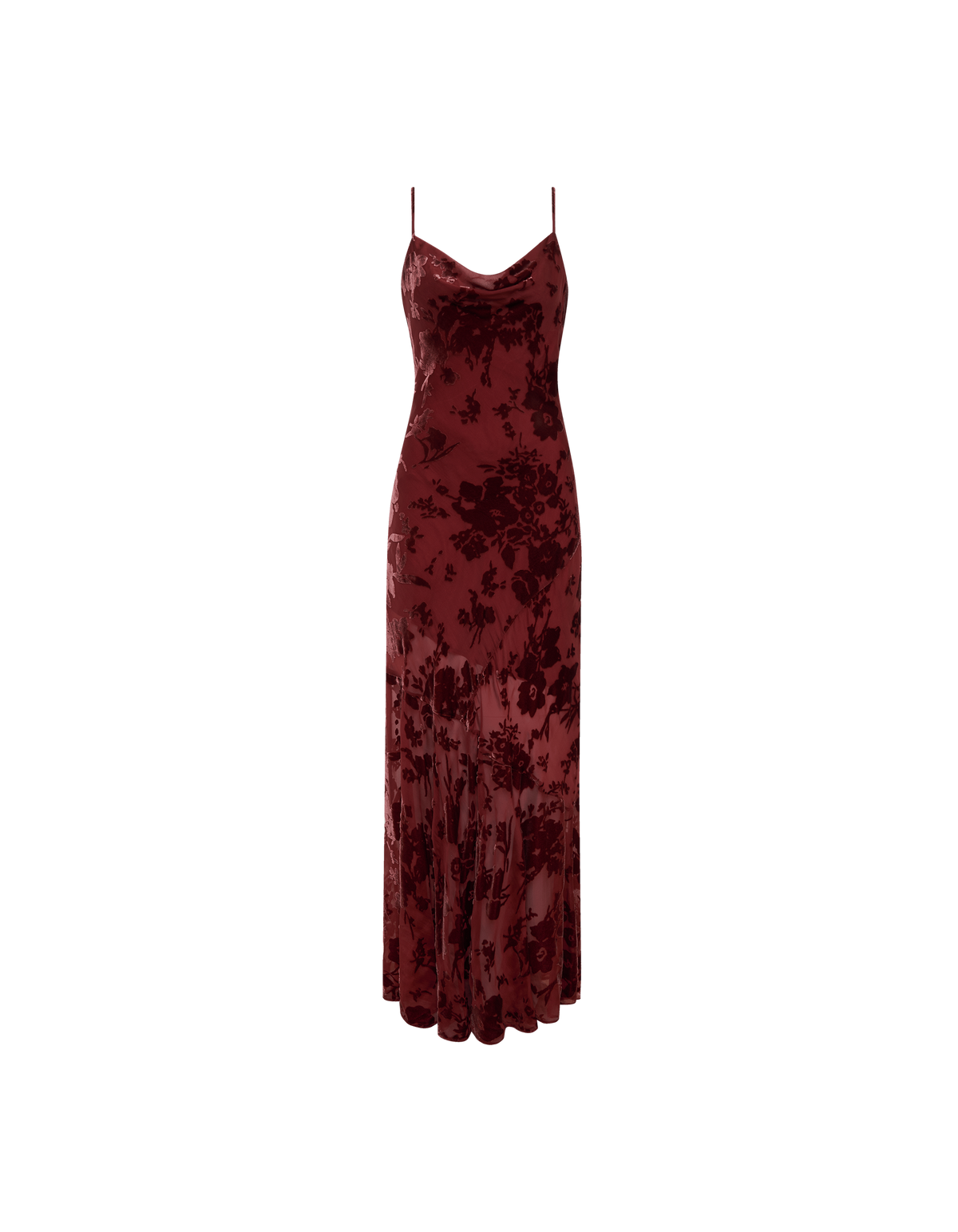 Santeria Maxi Dress | Crimson Devore