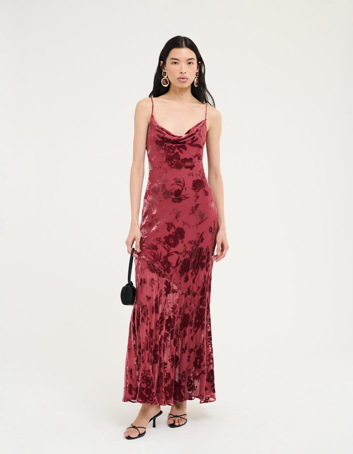 Santeria Maxi Dress | Crimson Devore