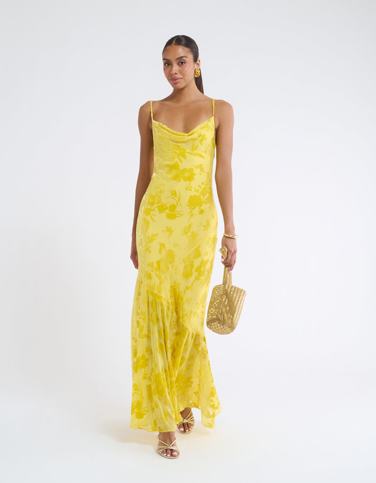 Santeria Maxi Dress | Limoncello Devore