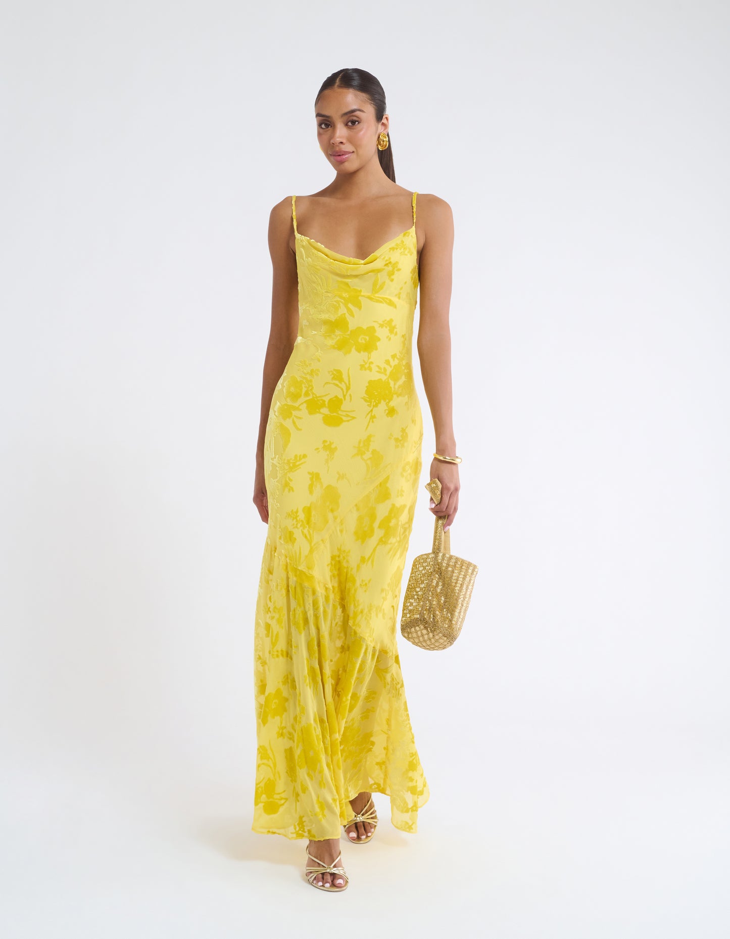 Santeria Maxi Dress | Limoncello Devore