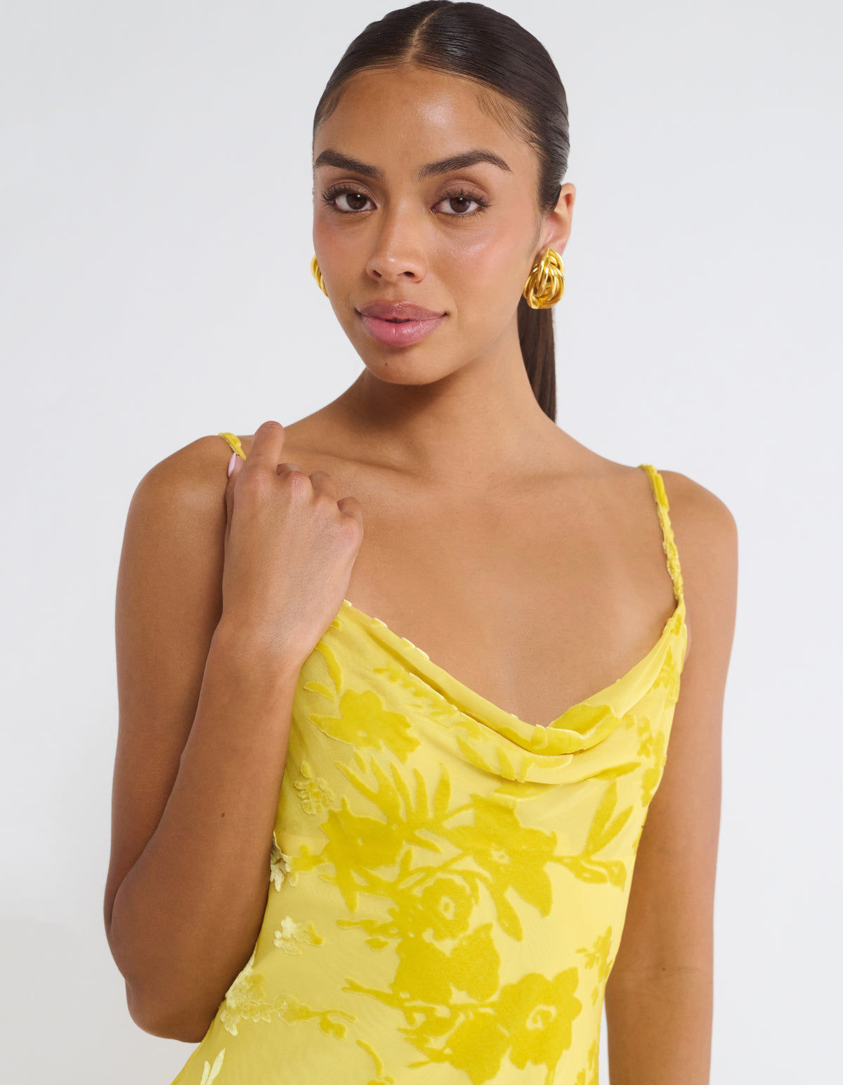 Santeria Maxi Dress | Limoncello Devore