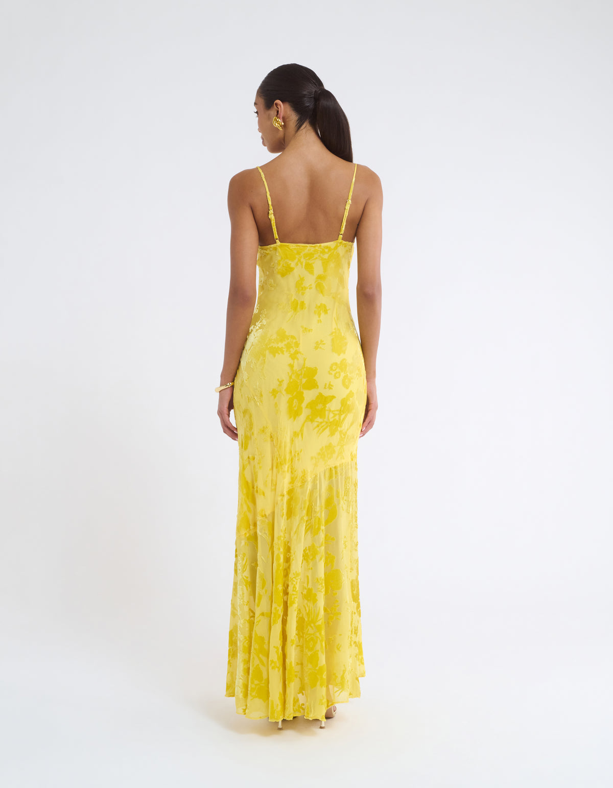 Santeria Maxi Dress | Limoncello Devore
