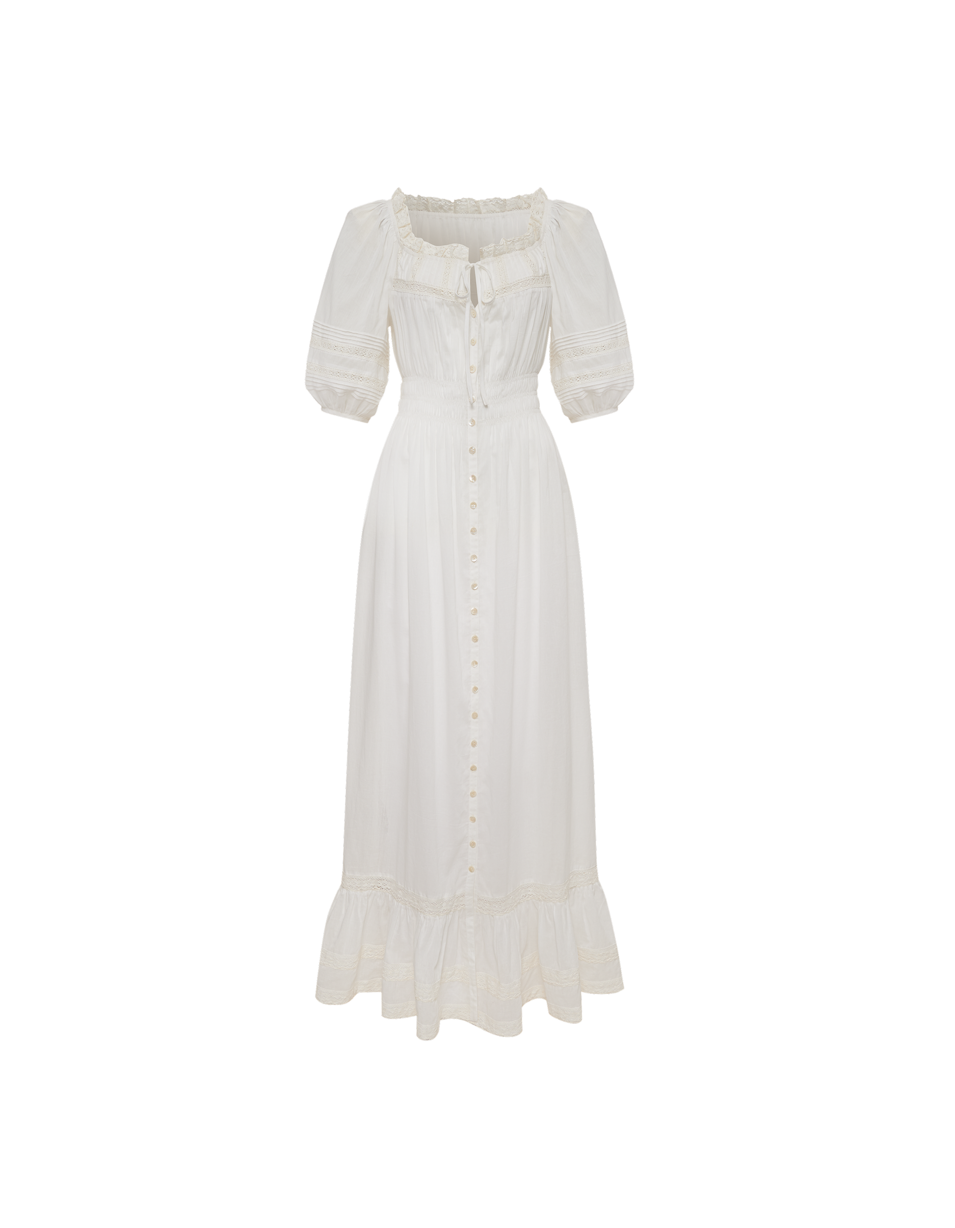 Sea Cotton Midi Dress | White | Size L | Rumored Clothing Sea Cotton Midi Dress | White | Size L | Rumored Clothing