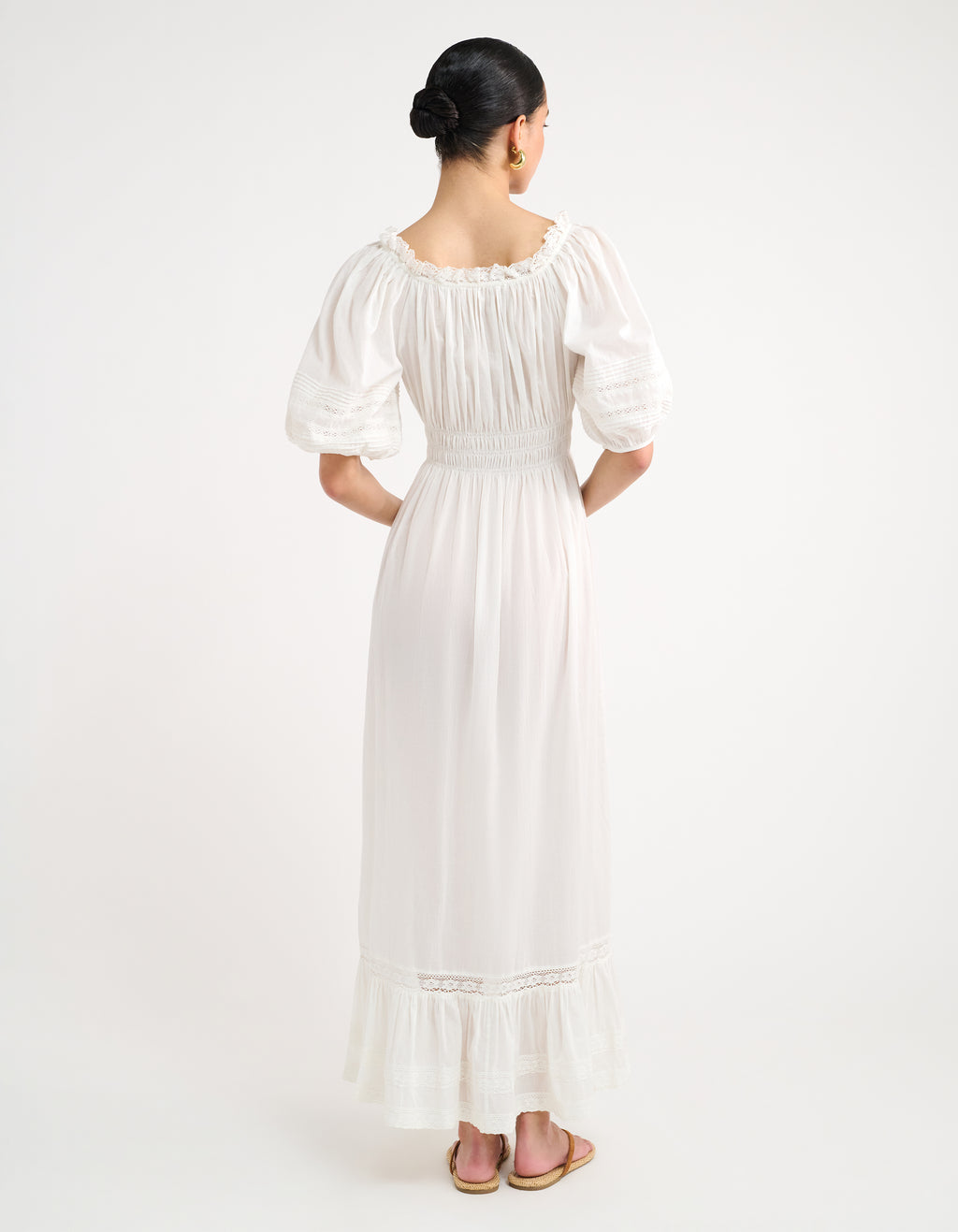 Sea Cotton White Midi Dress | Shop Women's Cover Ups  Rumored