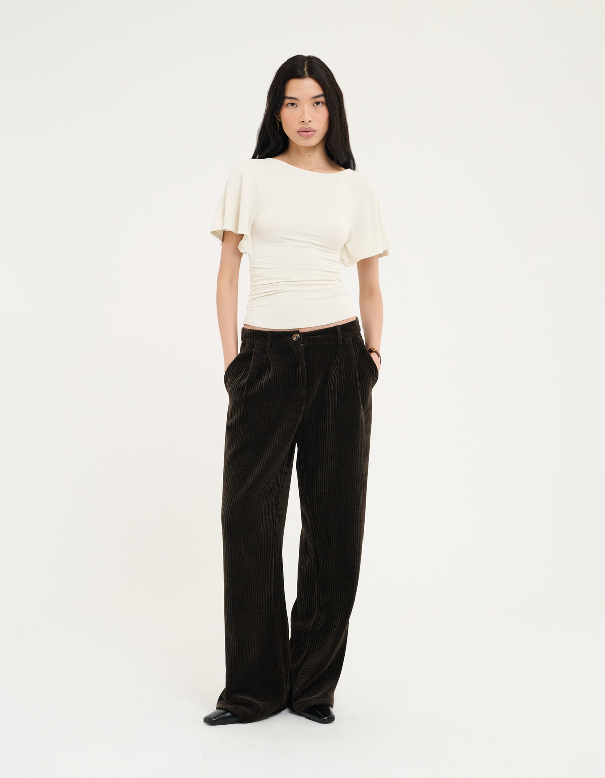 Simon Pant | Espresso Corduroy