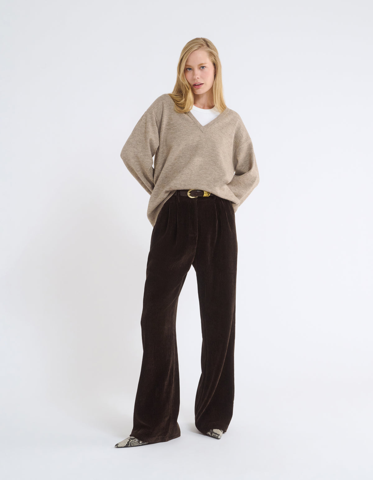 Simon Pant | Espresso Corduroy
