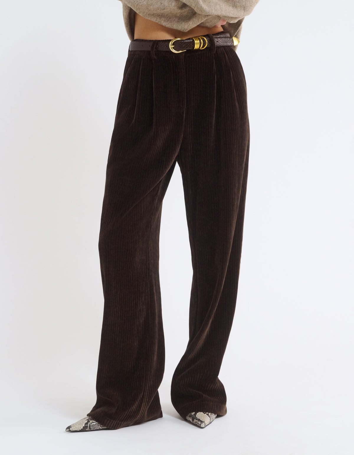 Simon Pant | Espresso Corduroy
