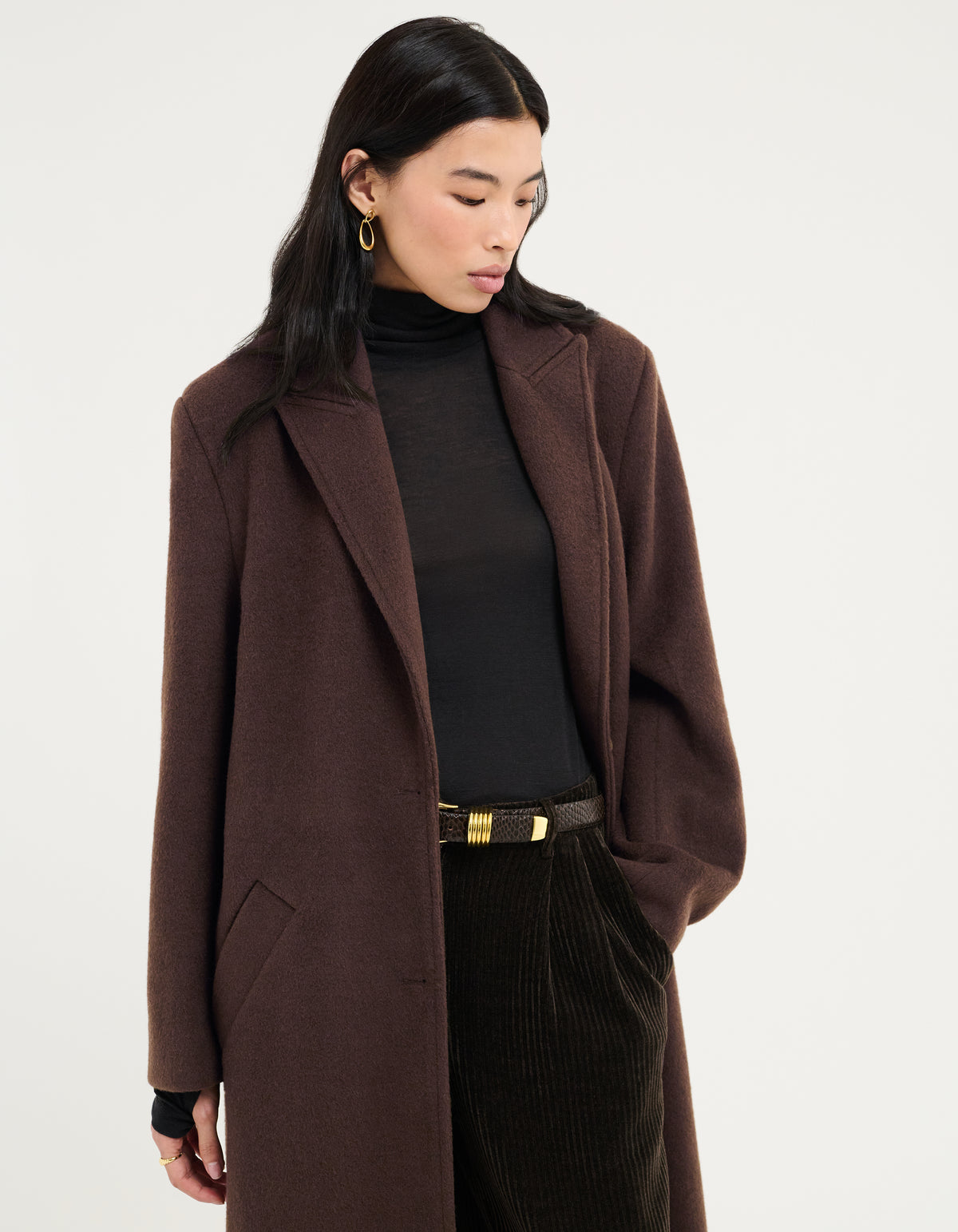 Sinatra Coat | Espresso