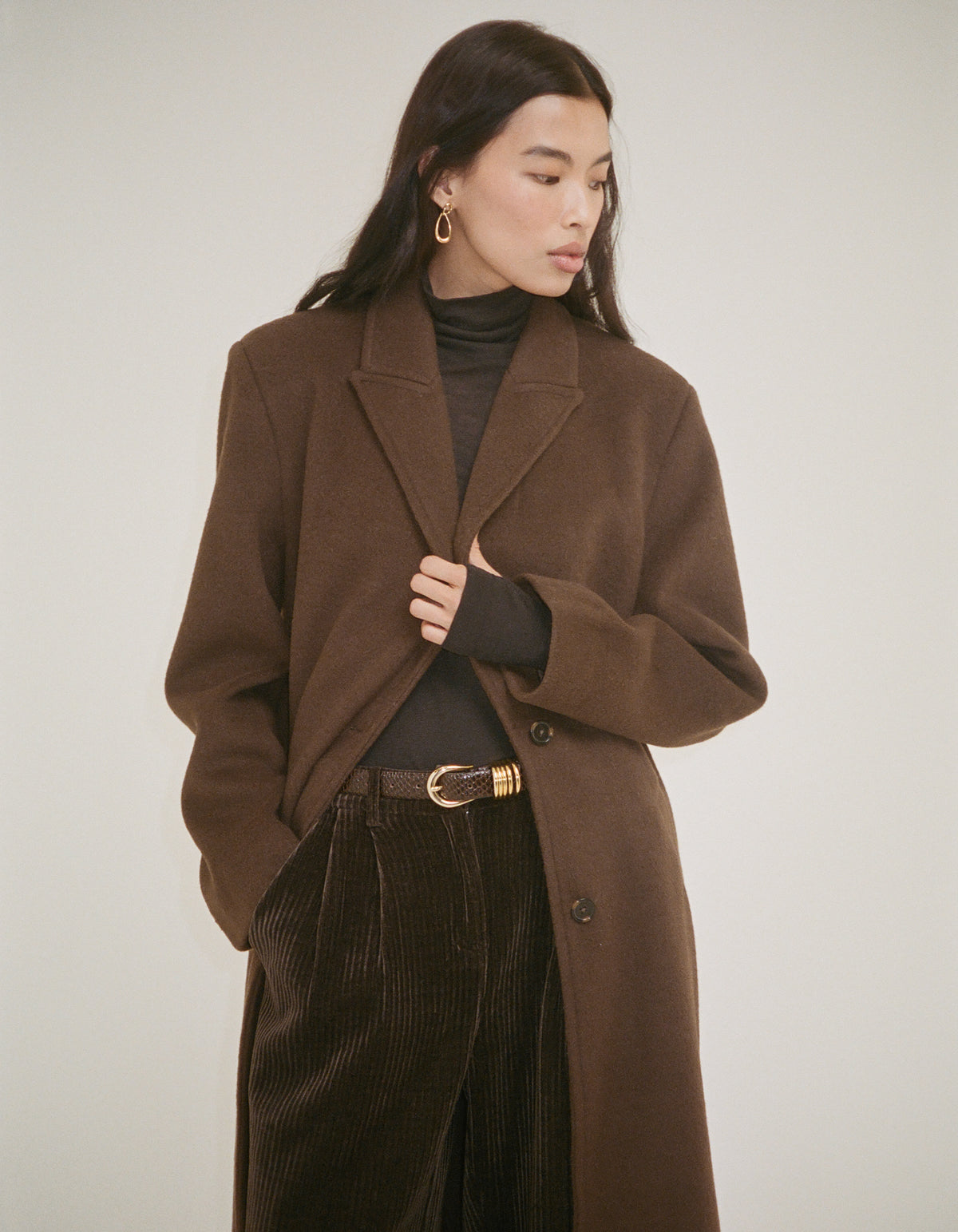 Sinatra Coat | Espresso