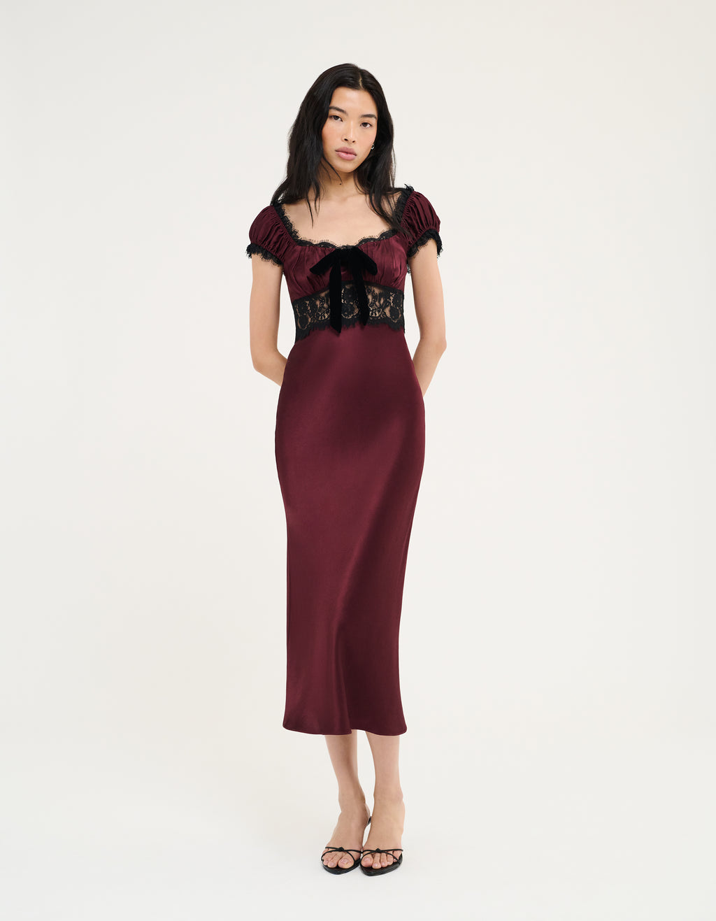 Sonata Midi Dress Cherrywood