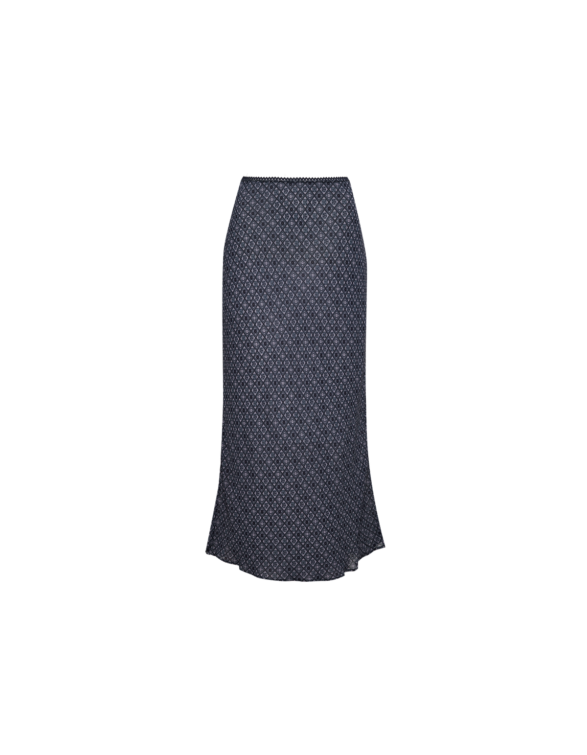 Stroll Midi Skirt | Mediterranean Tile