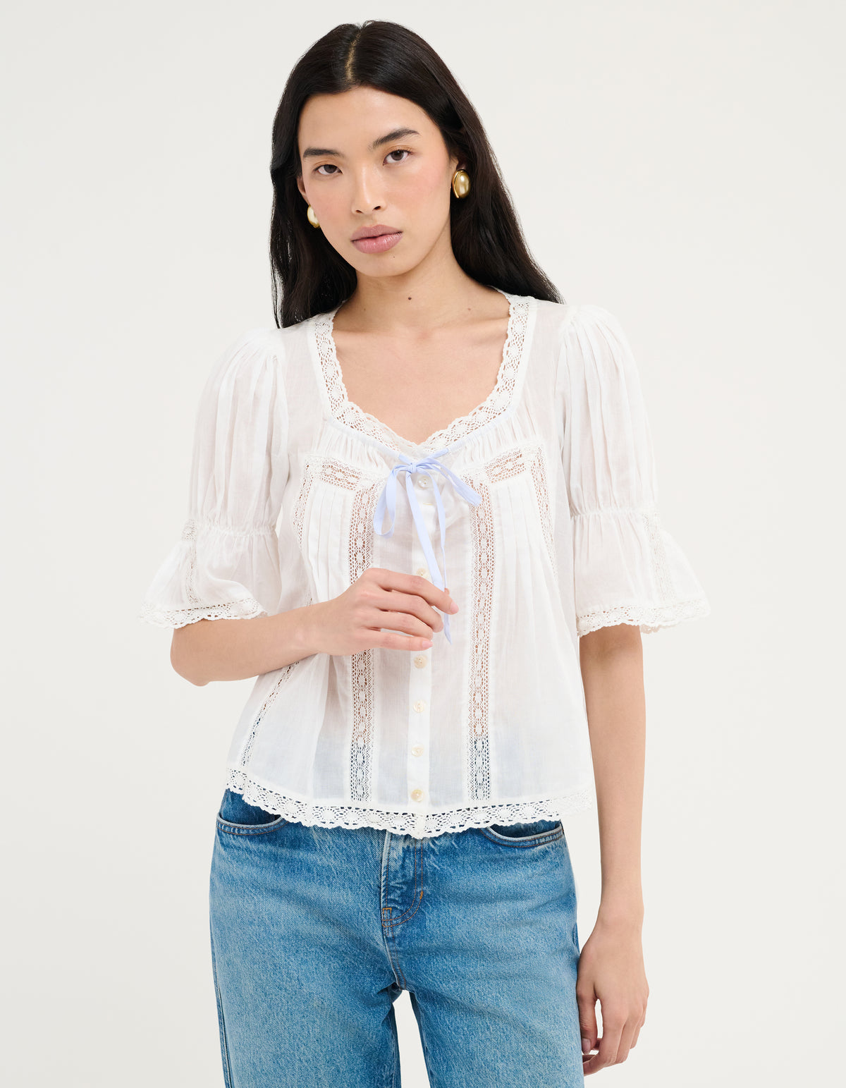 Sundrift Top | White