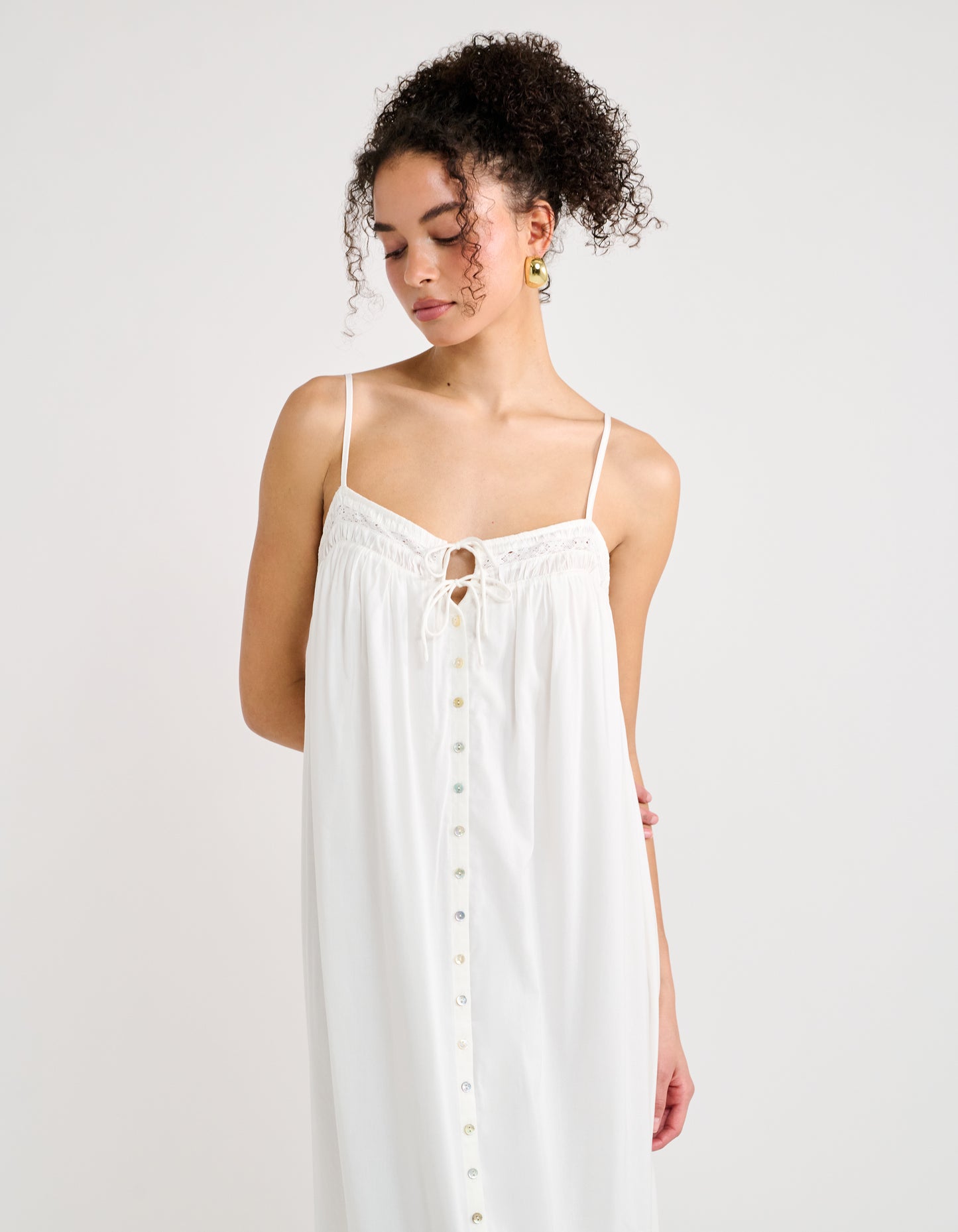 Sunvale Midi Dress | White
