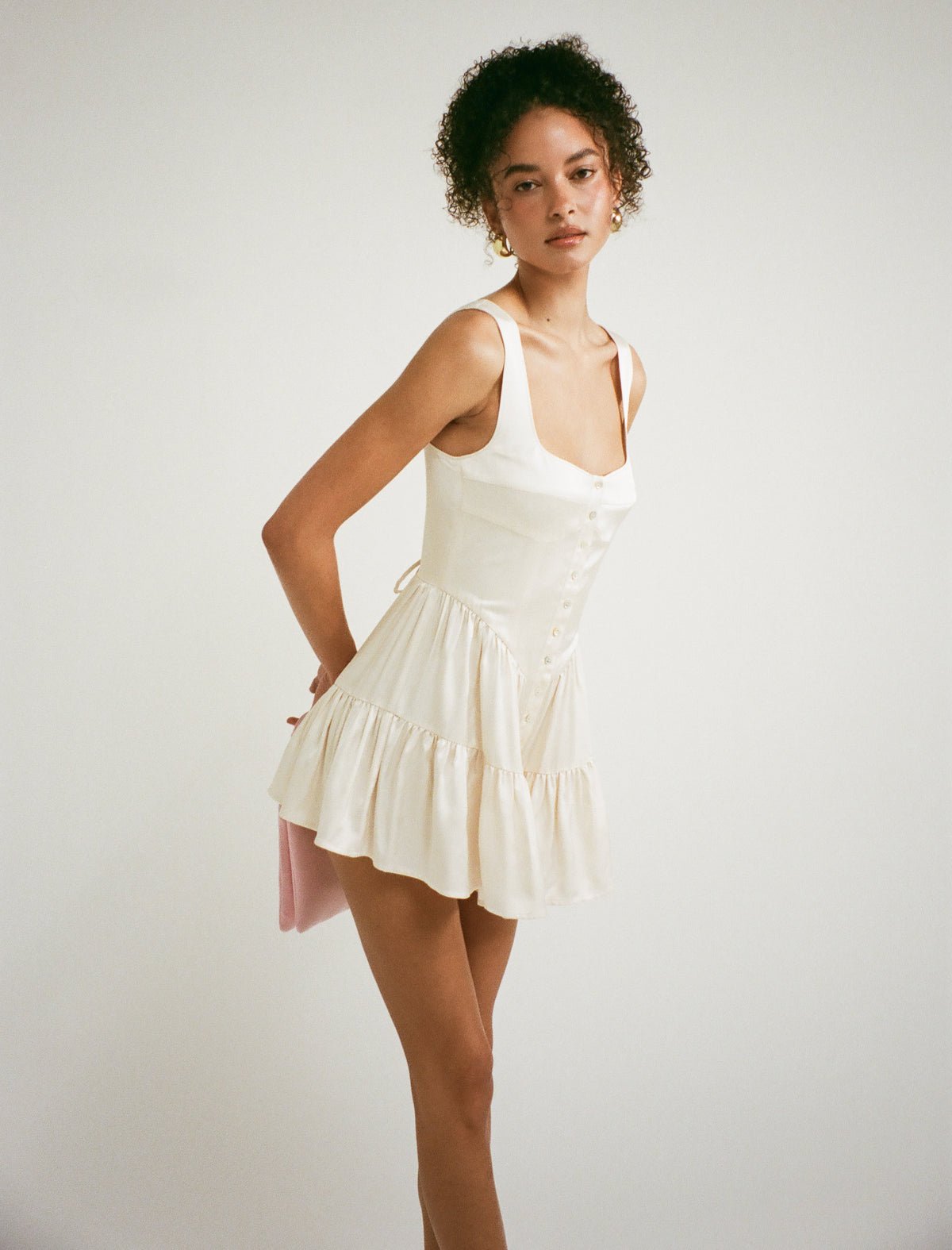 Sunwashed Romper in Ivory