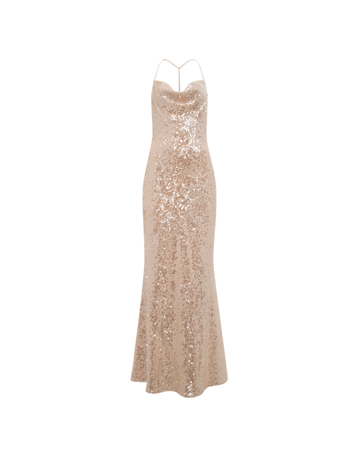 Supernova Maxi Dress | Champagne
