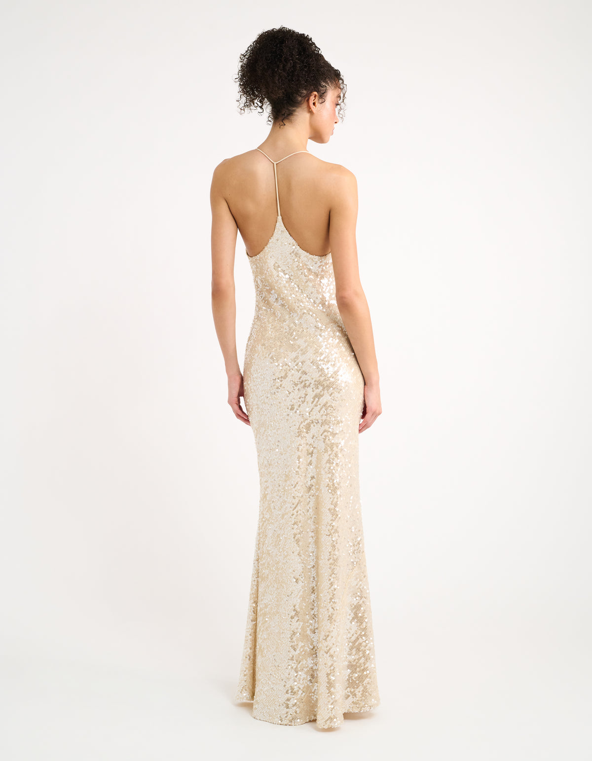 Supernova Maxi Dress | Champagne