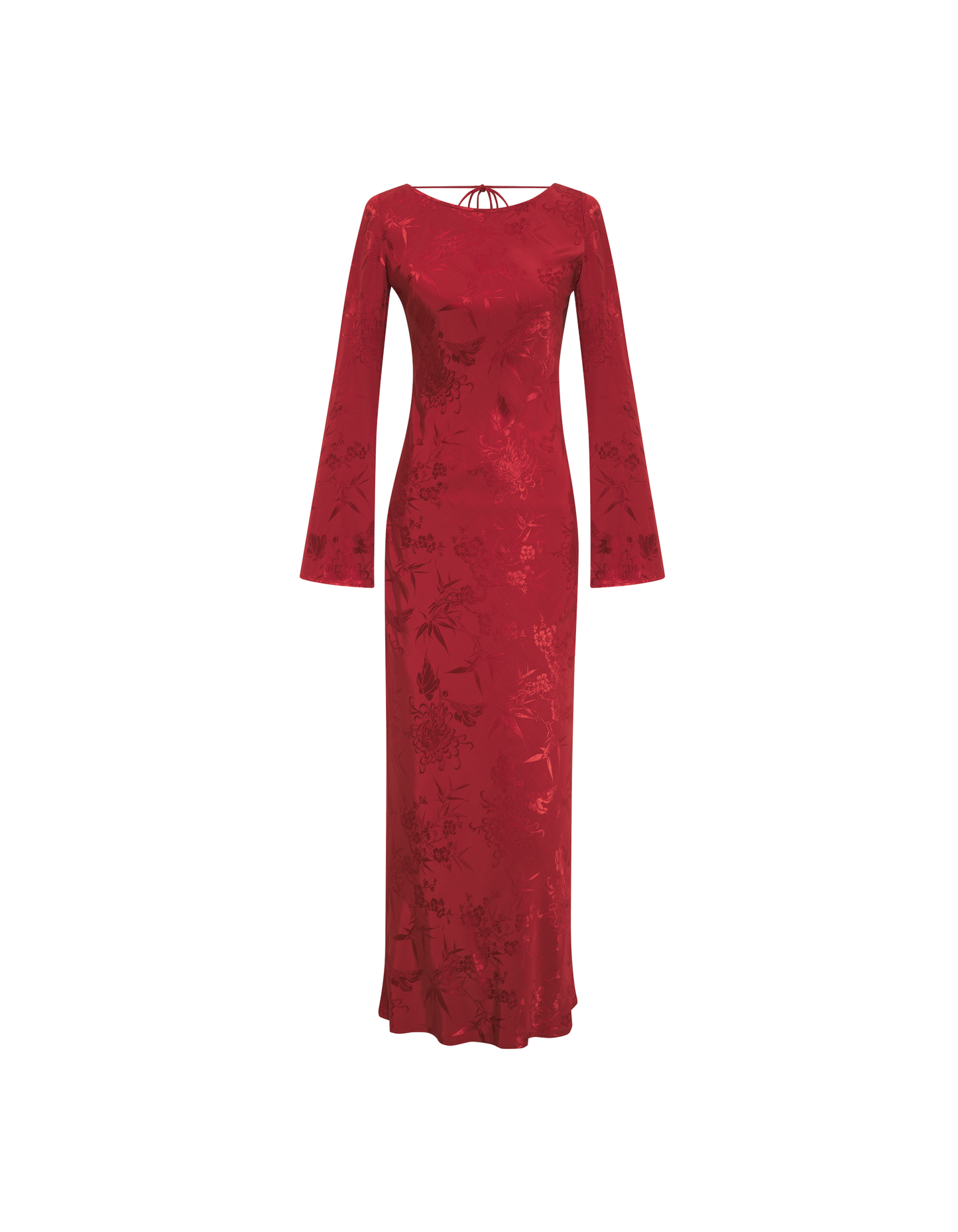 Sweet Talker Maxi Dress | Cinnamon Jacquard - Maxi Dress