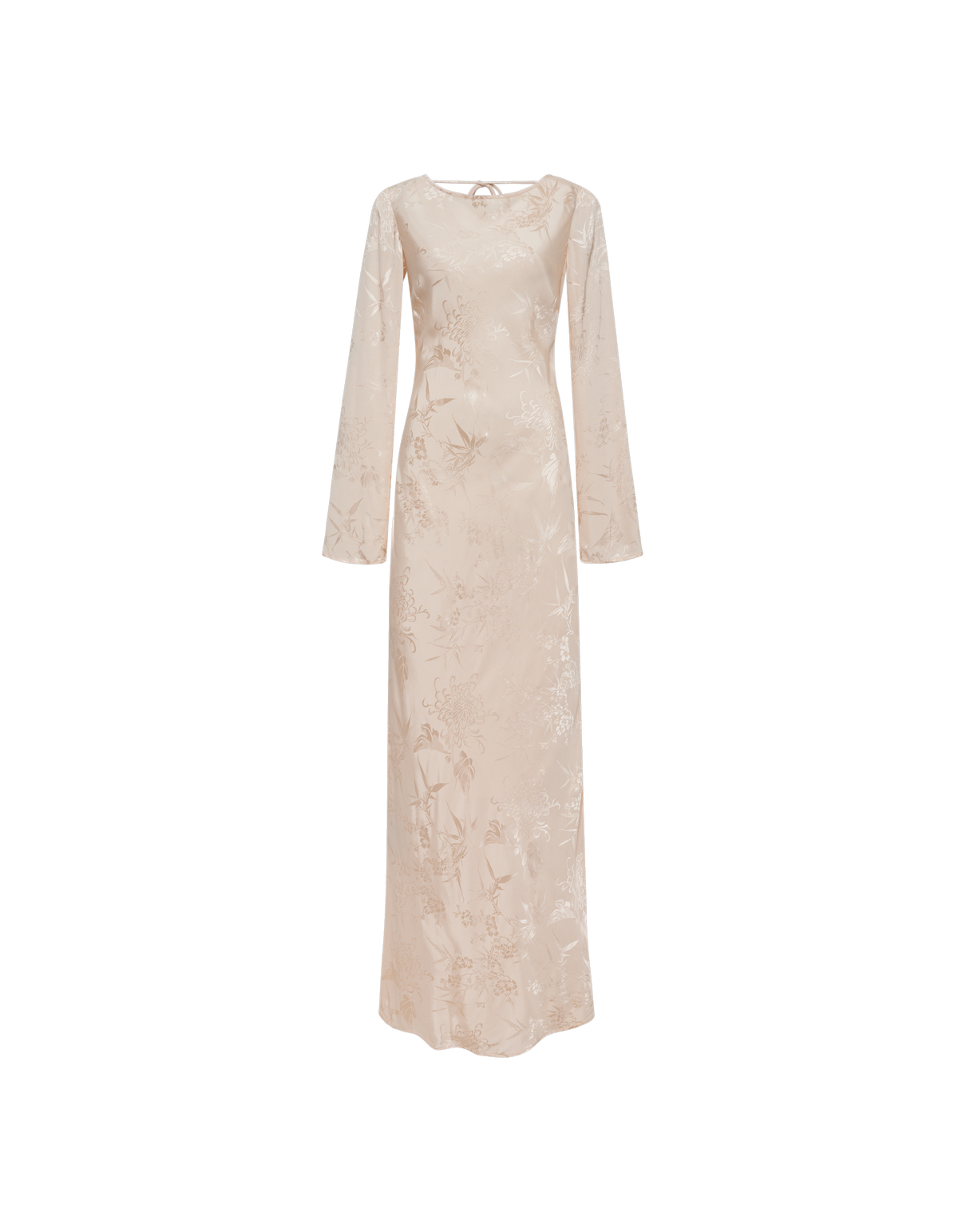Sweet Talker Maxi Dress | Ivory Jacquard - Maxi Dress