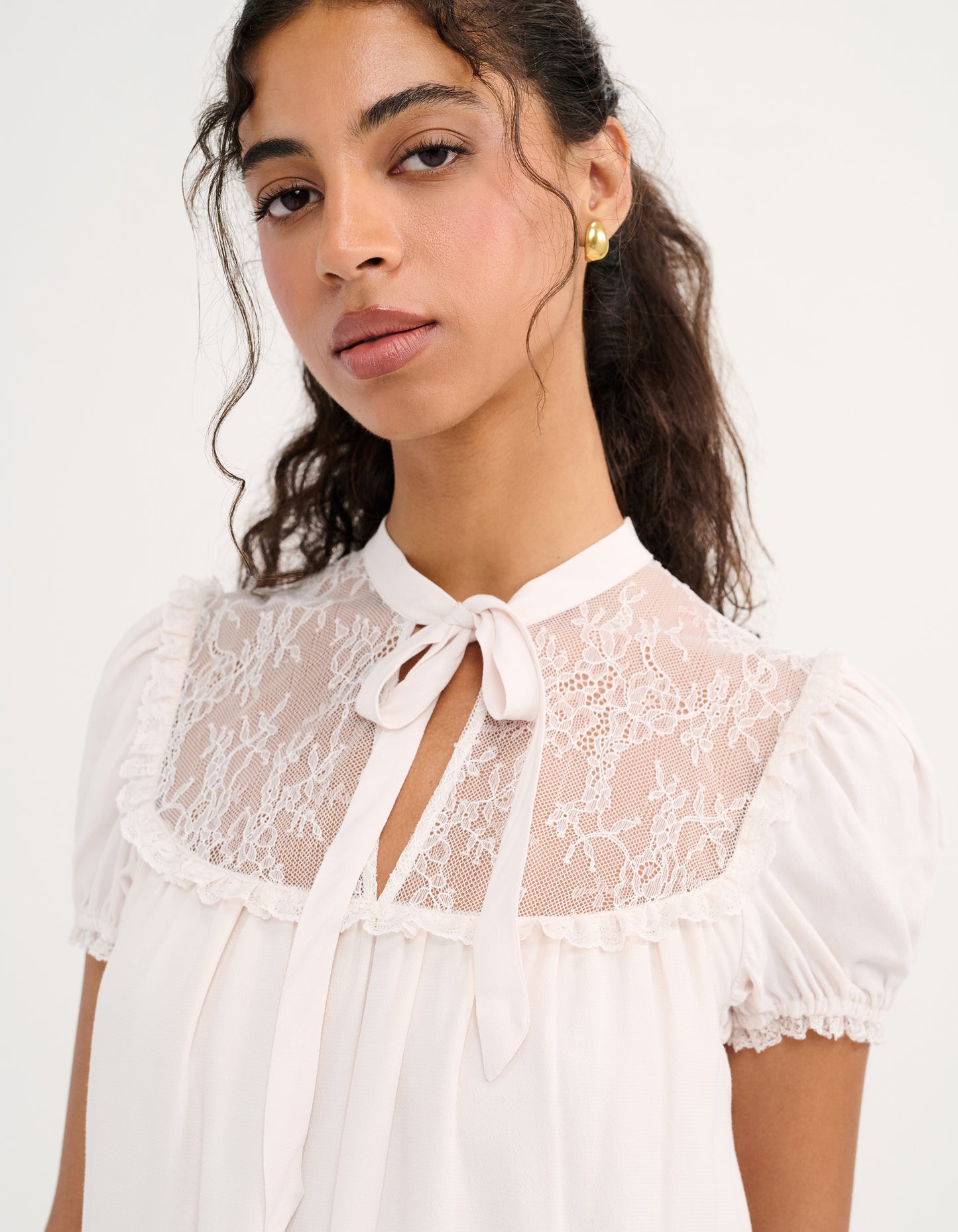 Eyre Mini Dress | Ivory