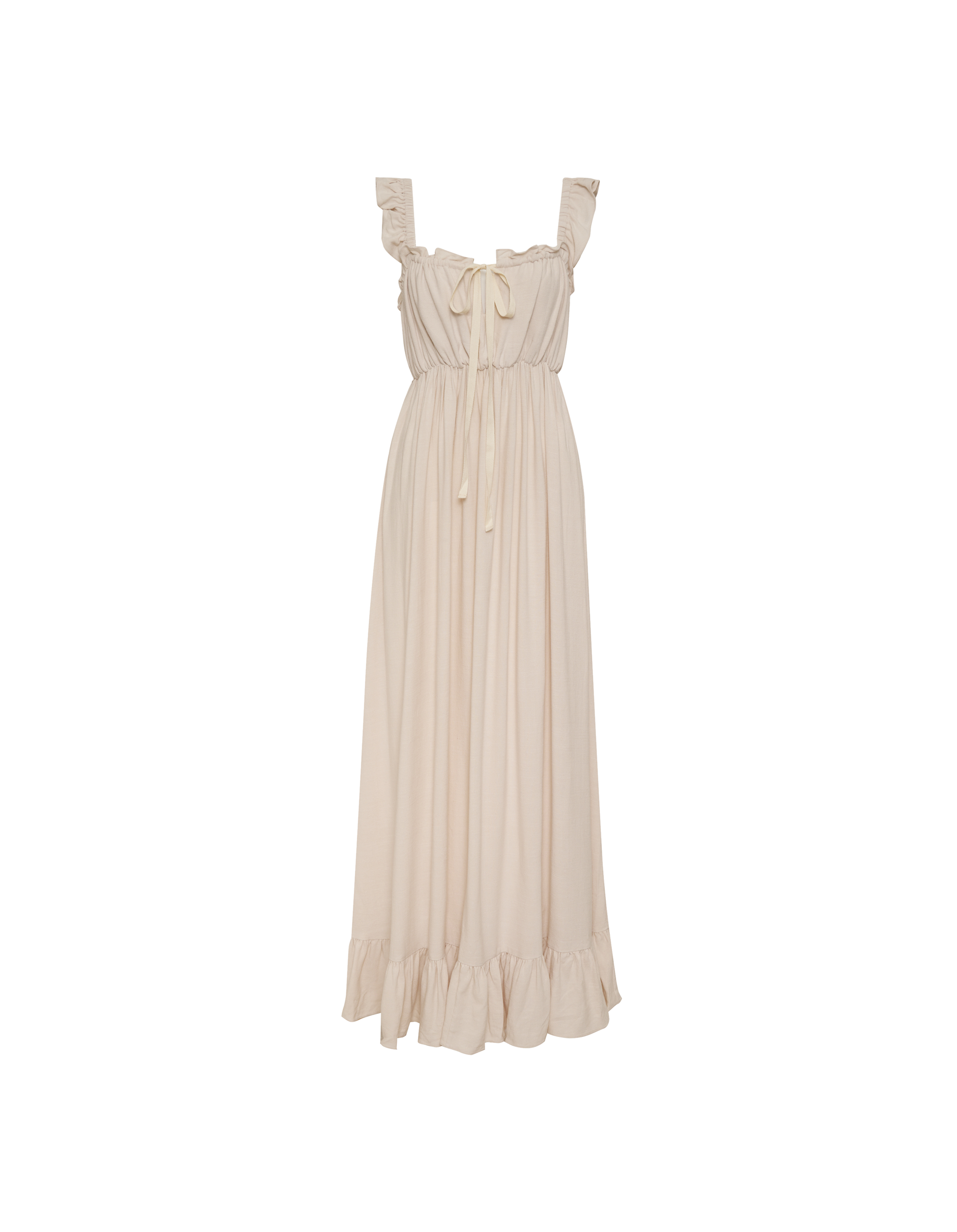 Tall Grass Maxi Dress | Natural | Size M/L