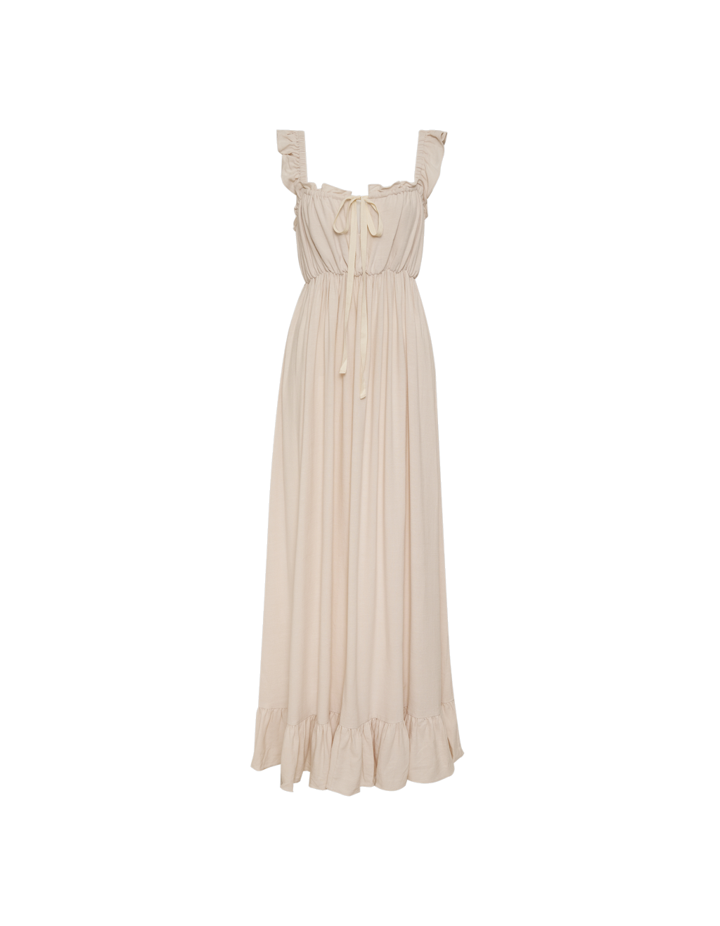 Tall Grass Maxi Dress in Natural