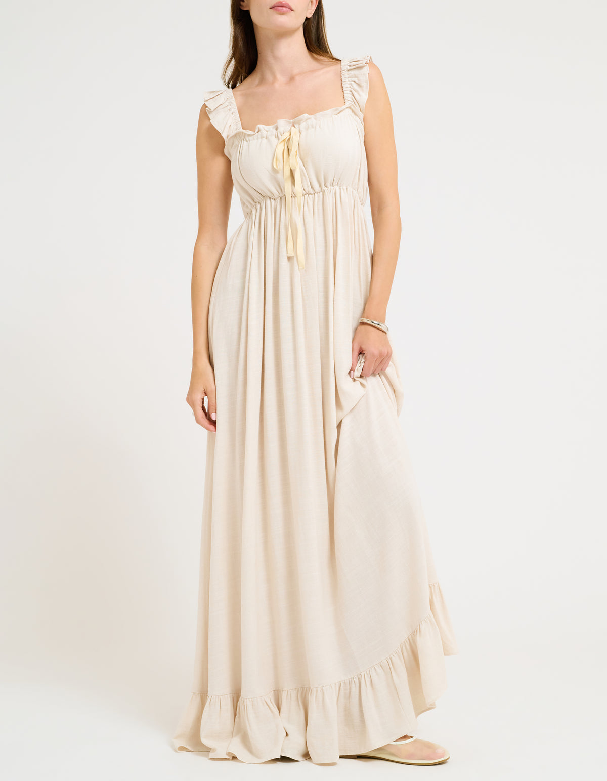 Tall Grass Maxi Dress | Natural