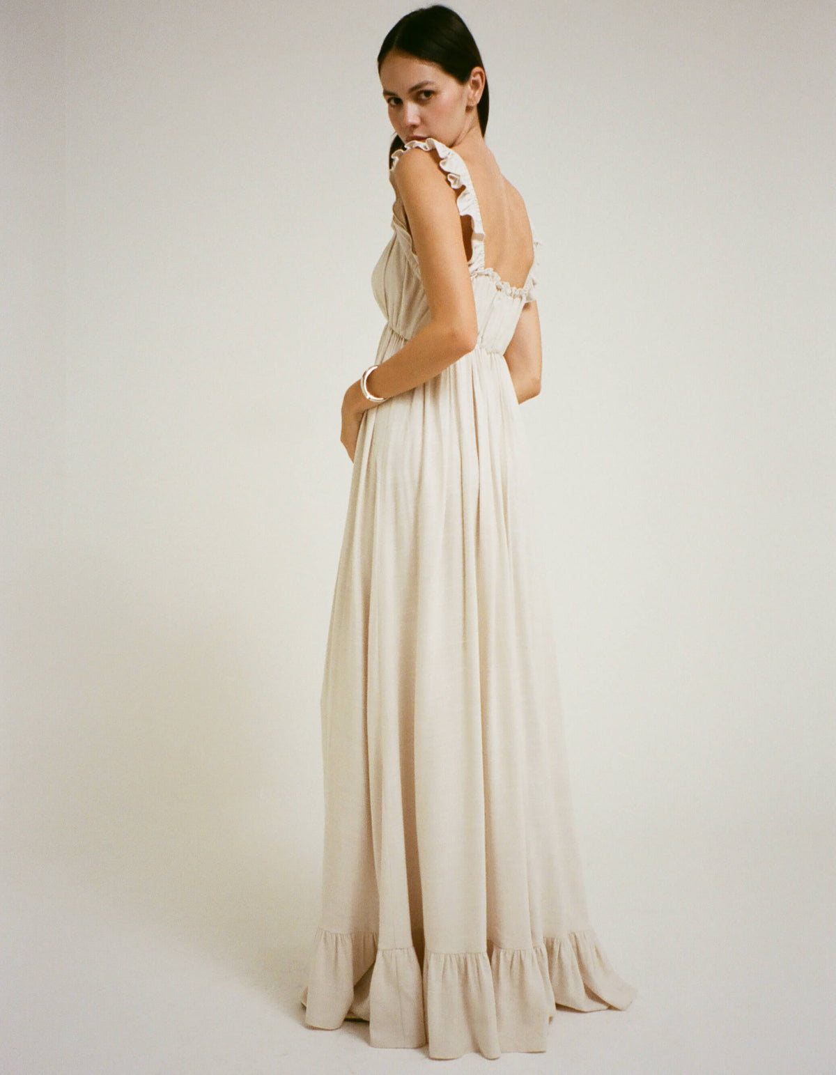 Tall Grass Maxi Dress | Natural