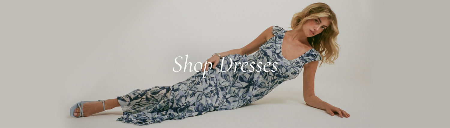 Featuring Solara Maxi Dress in Blue Crush