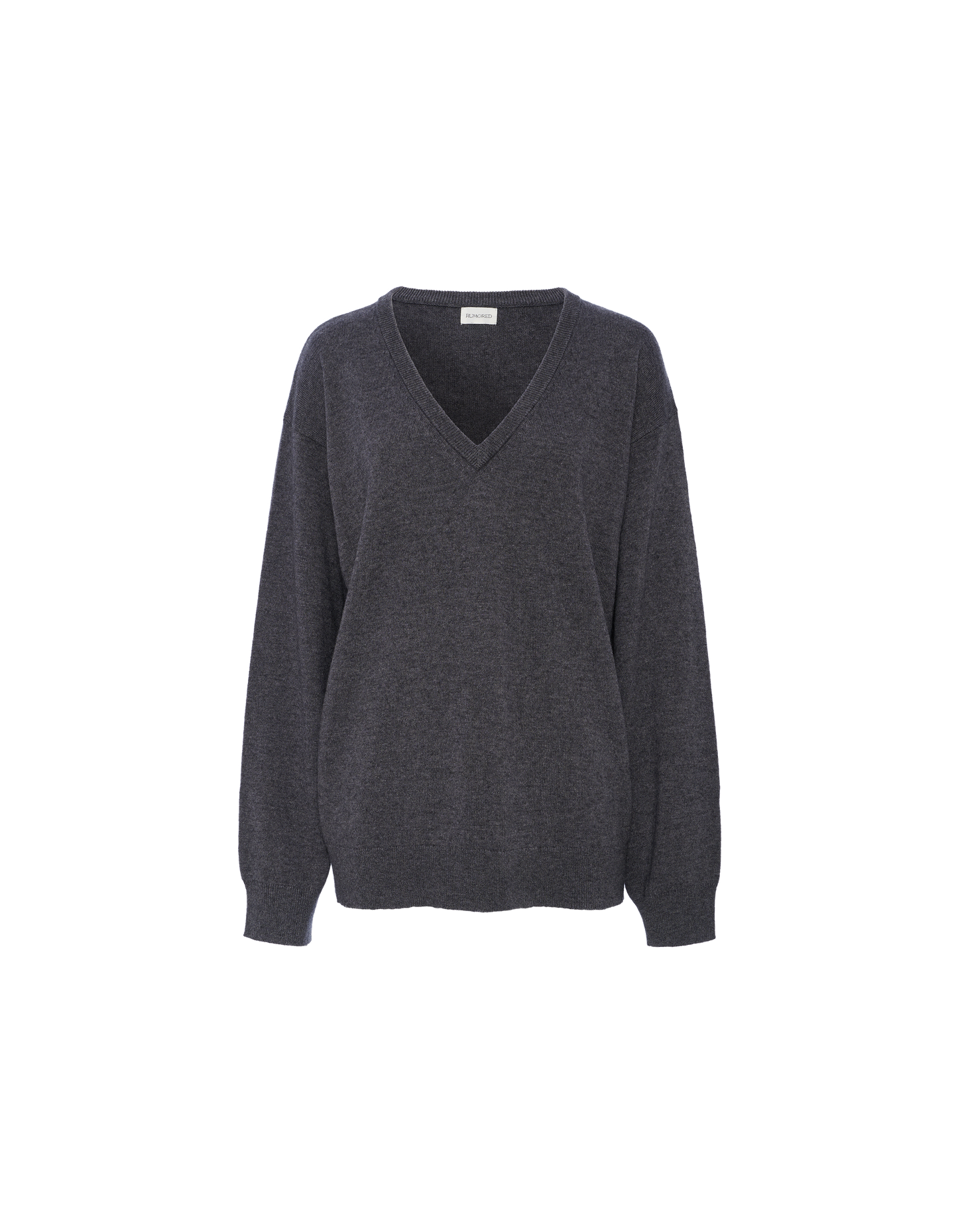 Vail V-Neck Sweater | Charcoal Heather