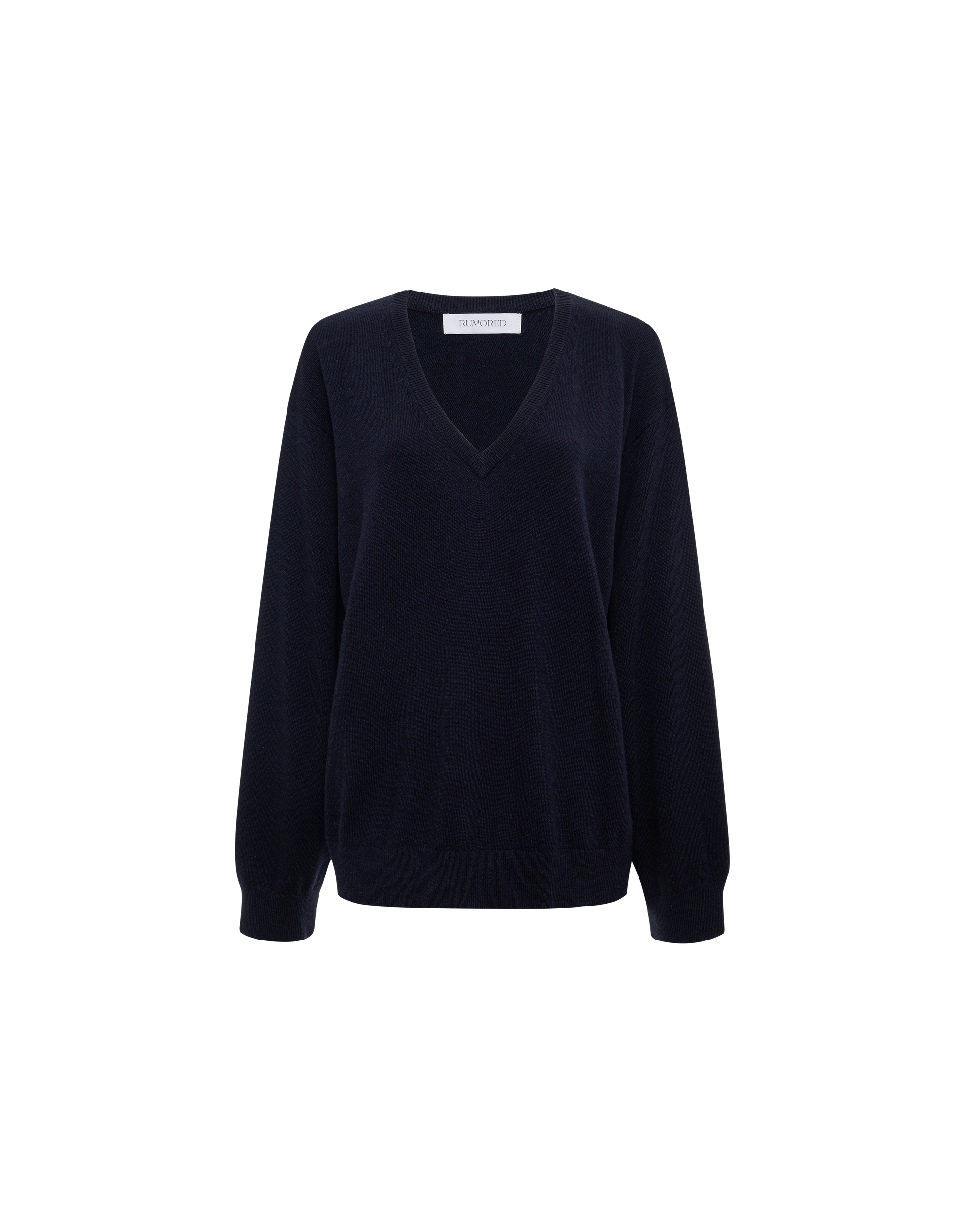 Vail V-Neck Sweater | Navy