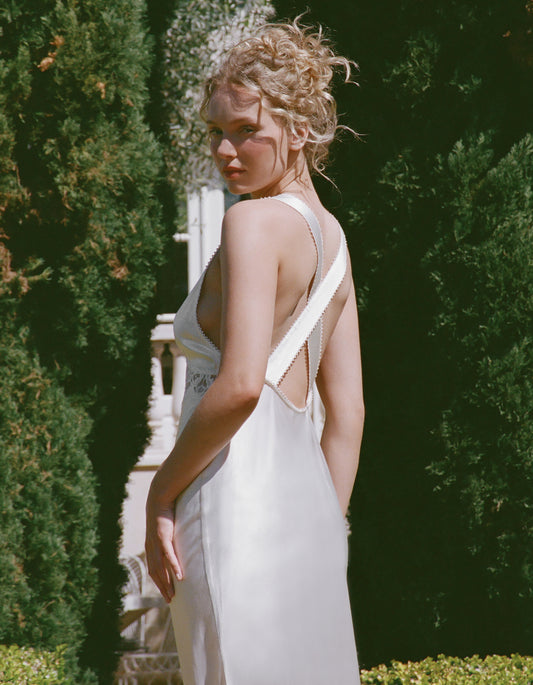 Vanity Midi Dress | Ivory