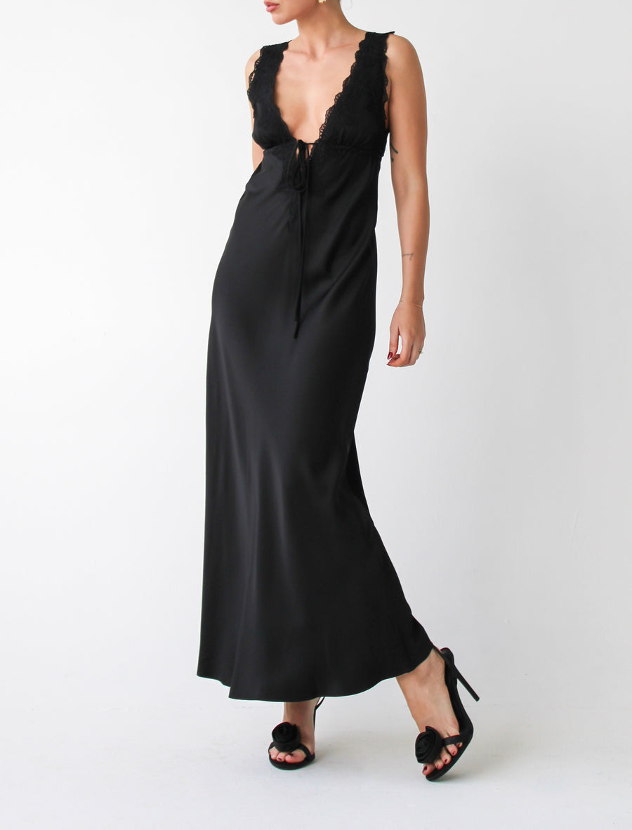 Venice Maxi Dress | Black